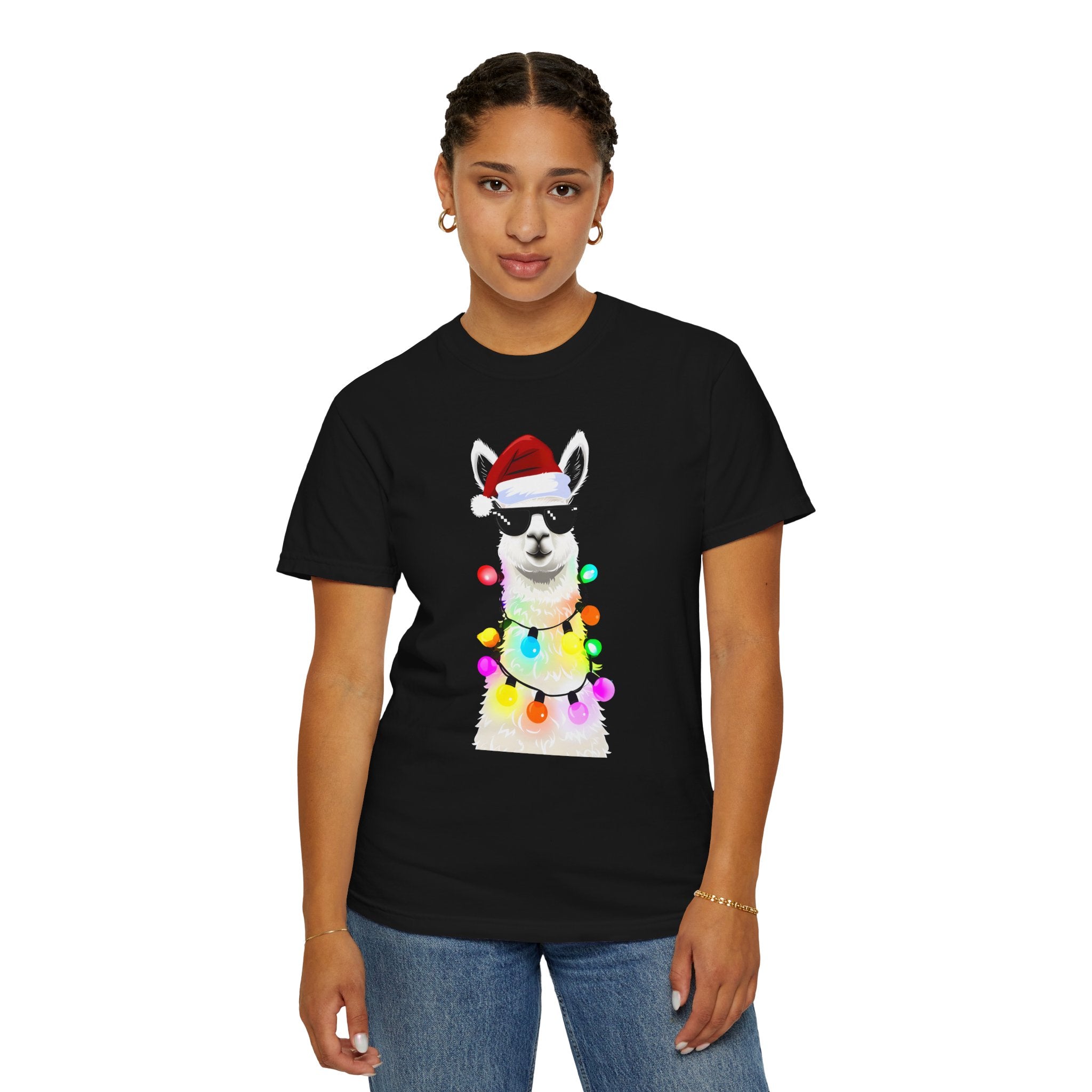 Cool Christmas Llama T-Shirt