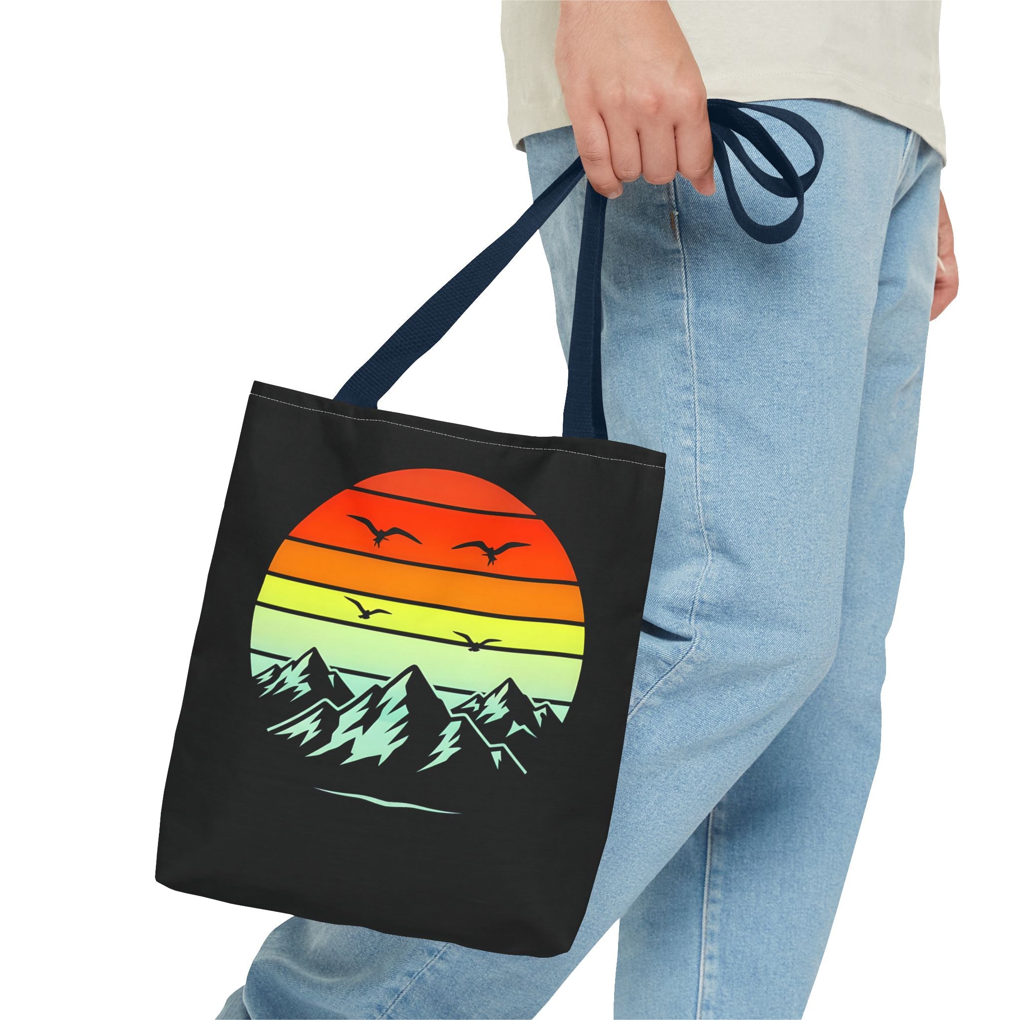 Sunset Mountain Tote Bag