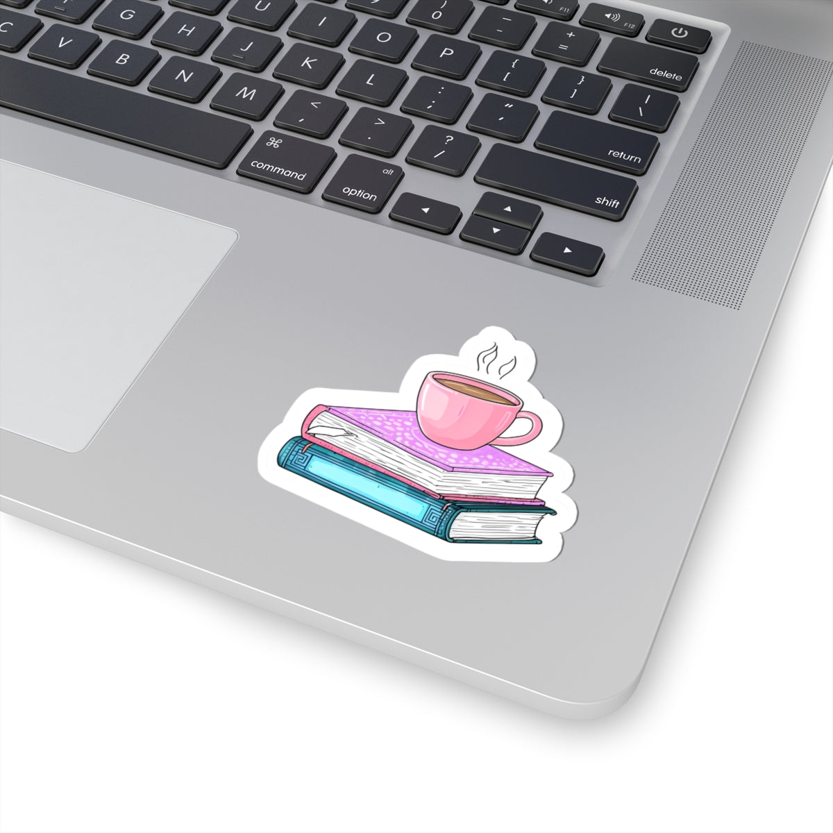 Cozy Reading Stickers, Cute Coffee Stickers, Laptop Decor, Book Lover Gift, Aesthetic Art Stickers