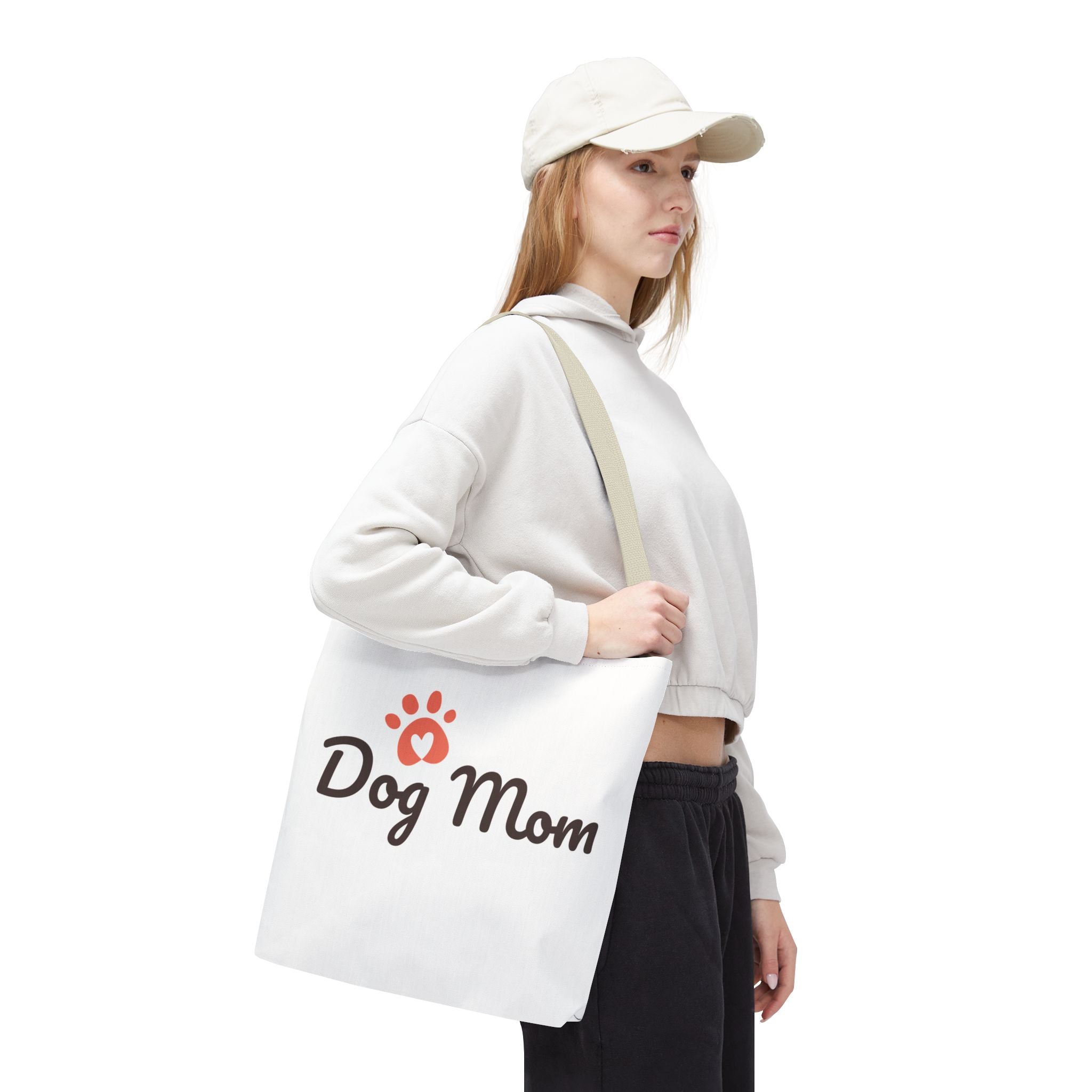 Dog Mom Tote Bag - Perfect for Pet Lovers, Gifts for Pet Moms, Dog Themed Accessories, Everyday Use, Sustainable Fashion
