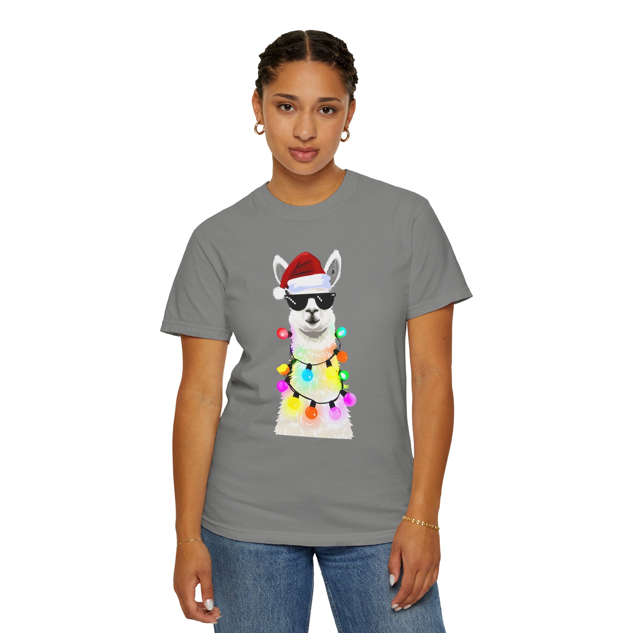 Cool Christmas Llama T-Shirt