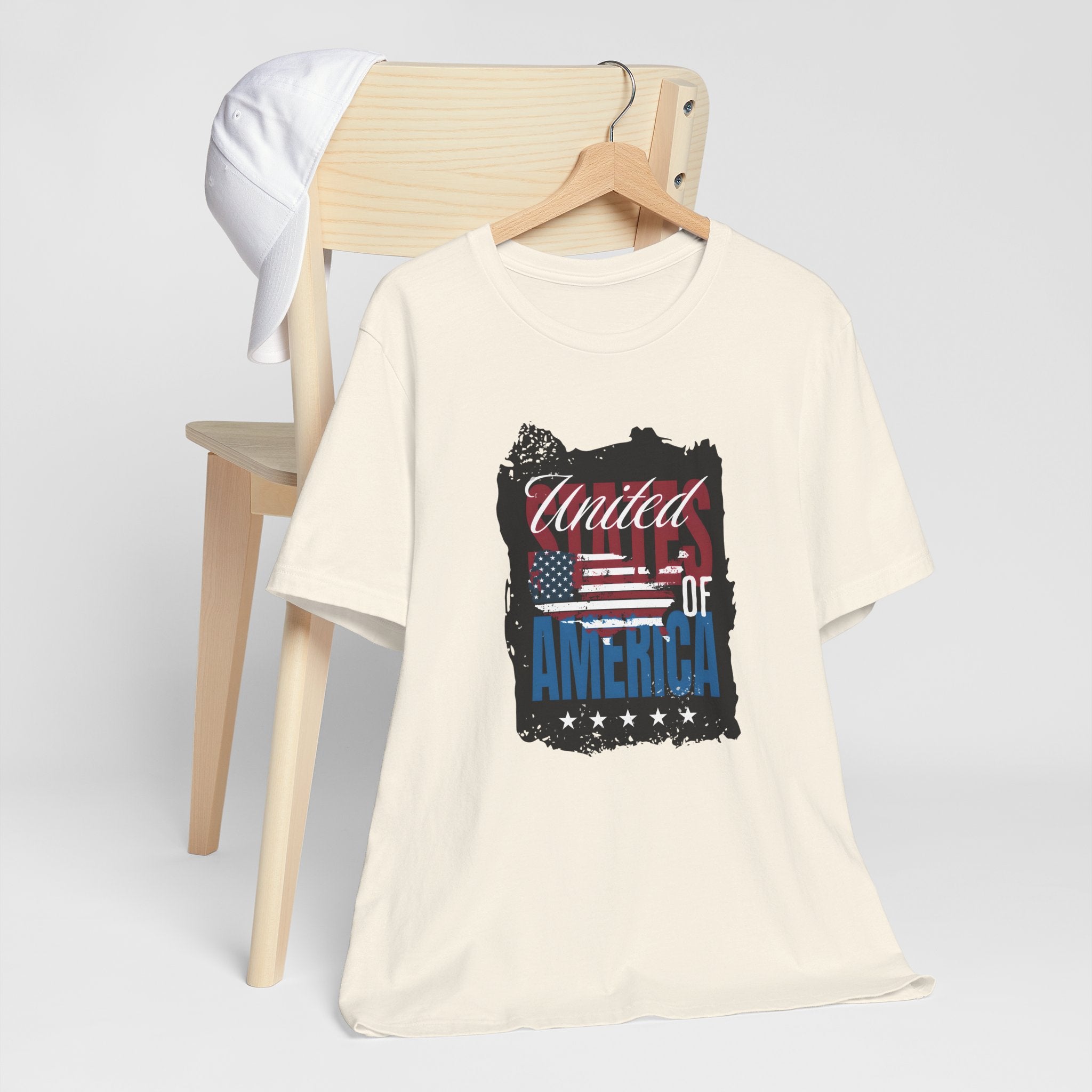 United of America Flag T-Shirt — Patriotic USA Graphic Tee