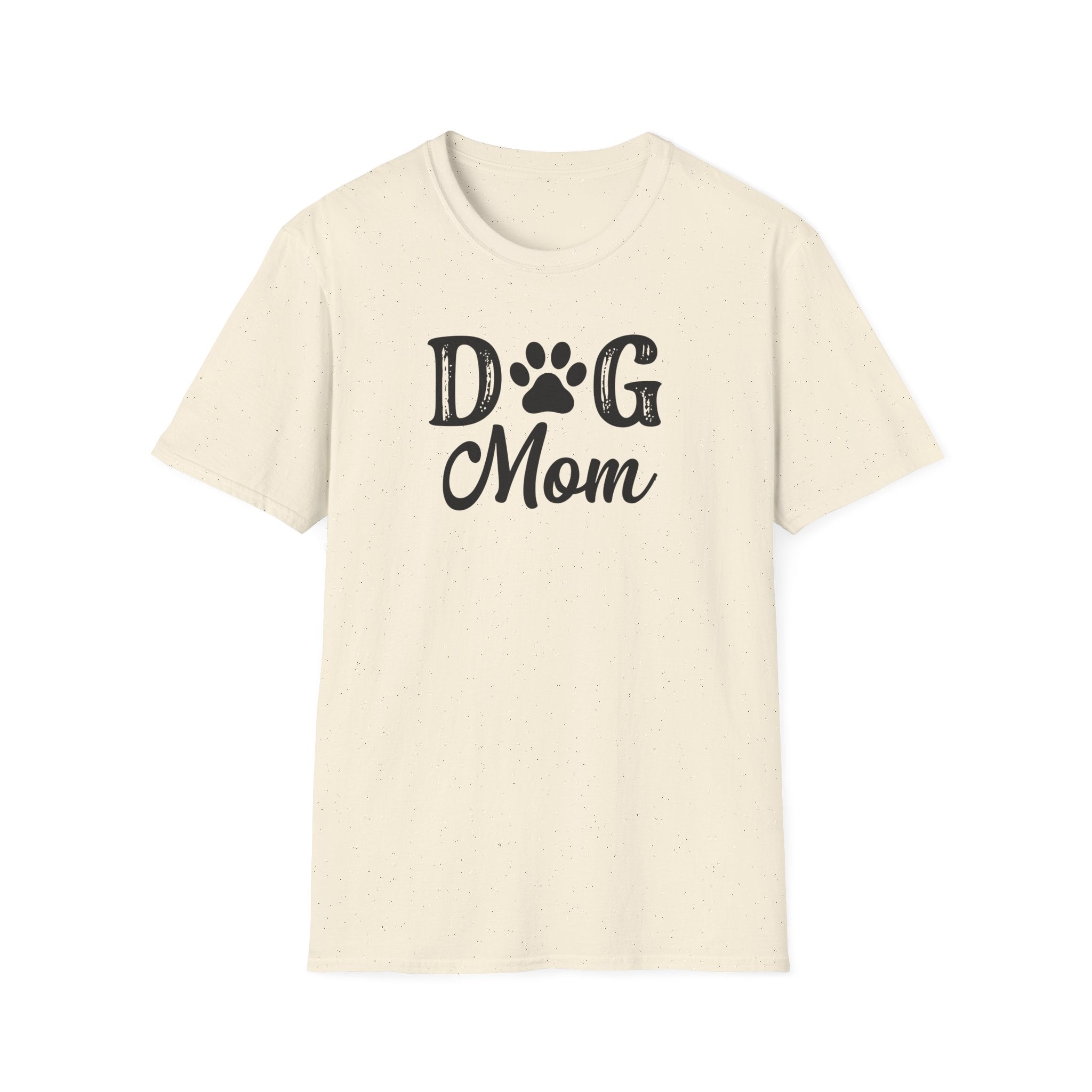 Dog Mom Unisex Softstyle T-Shirt - Comfy Pet Lover Tee