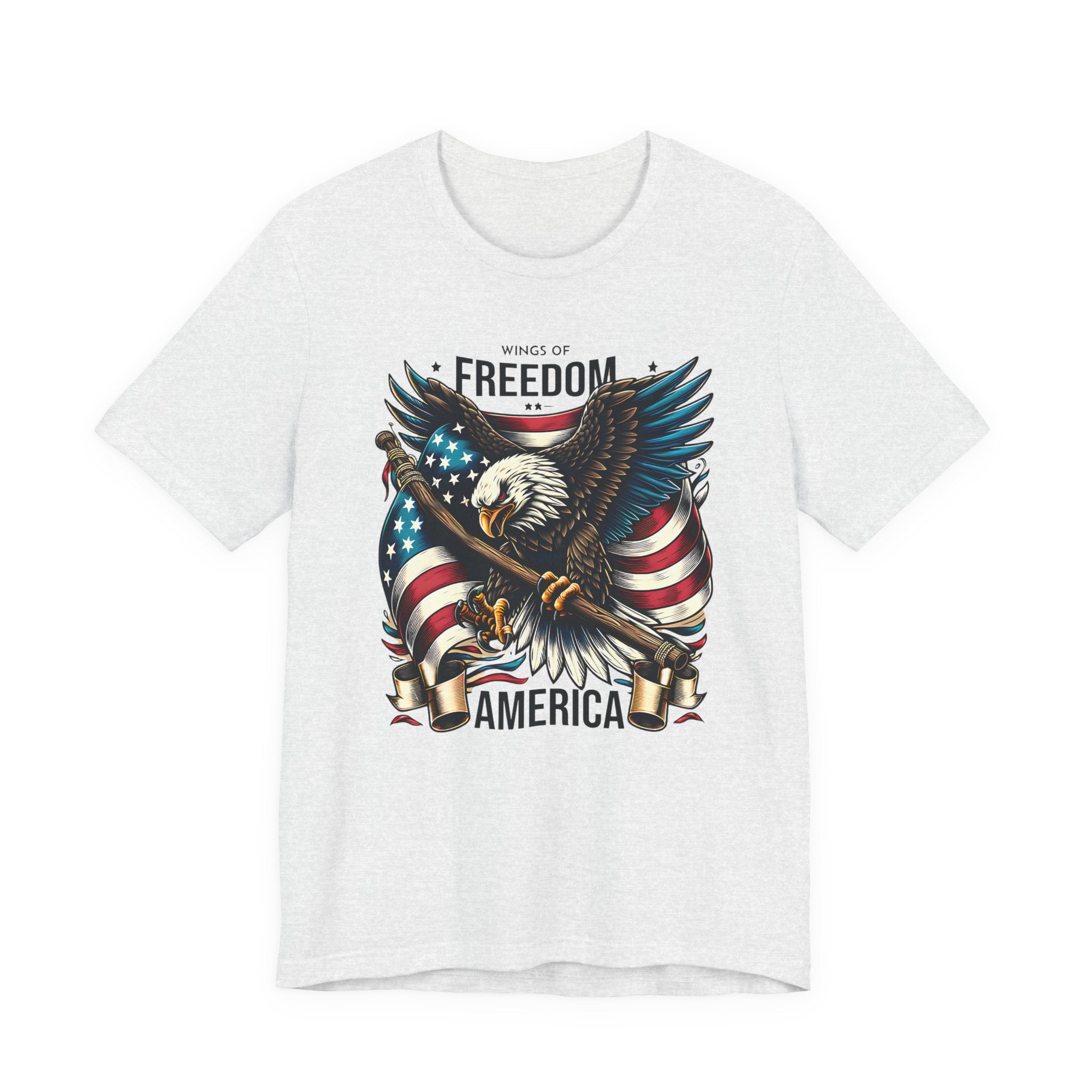 Patriotic Eagle T-Shirt – Freedom America Graphic Tee
