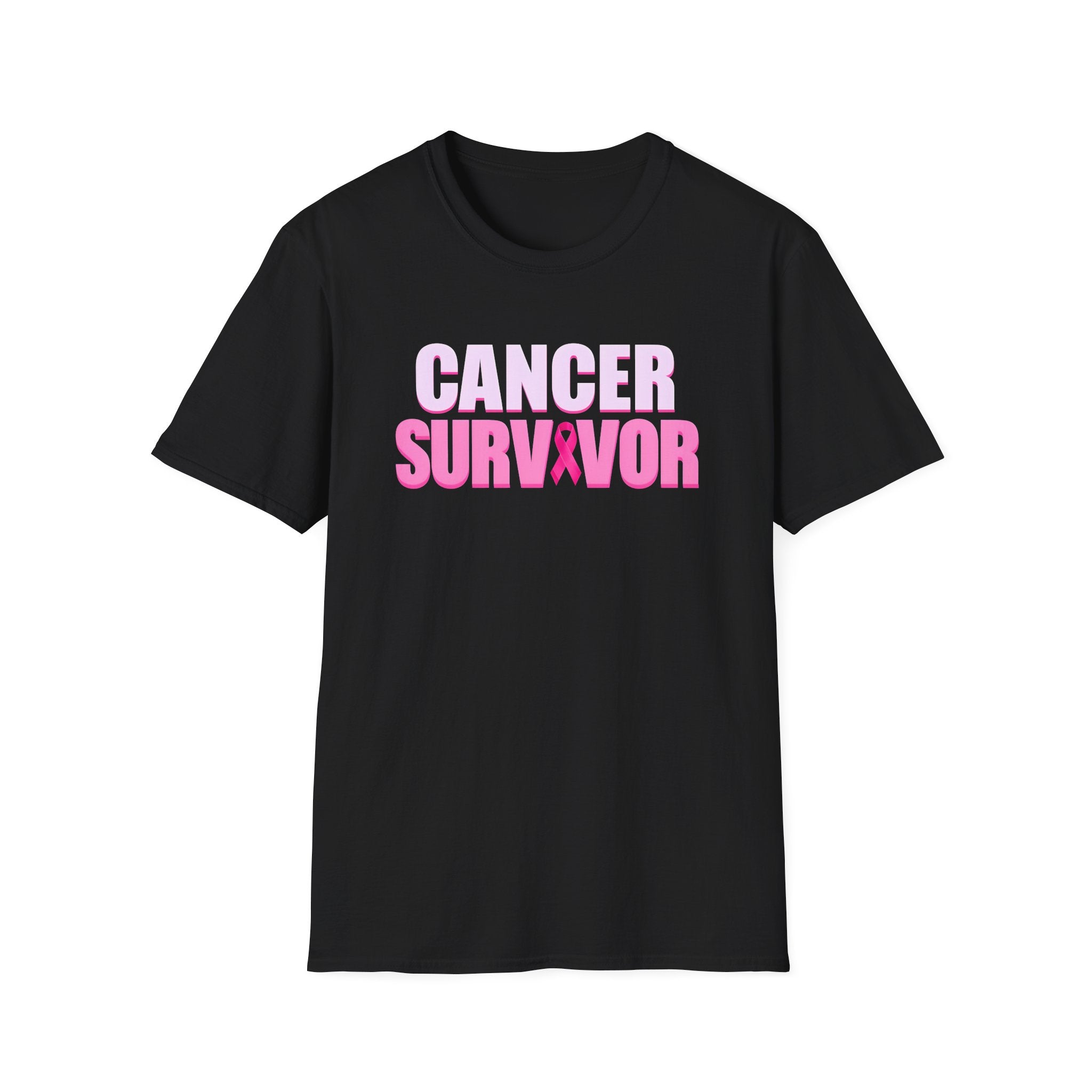Cancer Survivor Unisex Softstyle T-Shirt - Empowering Gift for Fighters, Supporters, Awareness Events, Celebration of Life