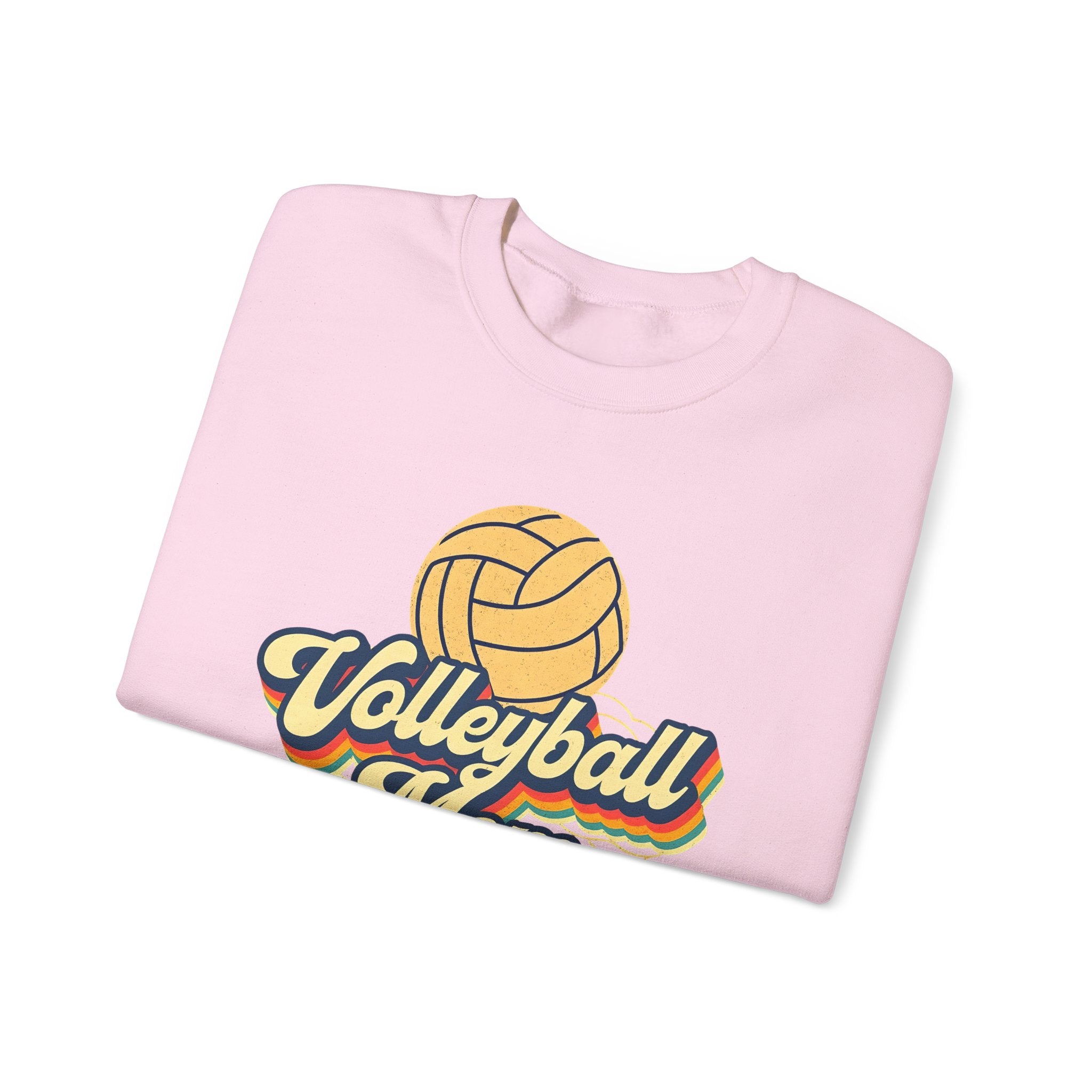 Volleyball Mom Sweatshirt - Cozy Crewneck for Sports Lovers, Gift for Volleyball Moms, Comfortable Athletic Apparel, Perfect for Game [...]