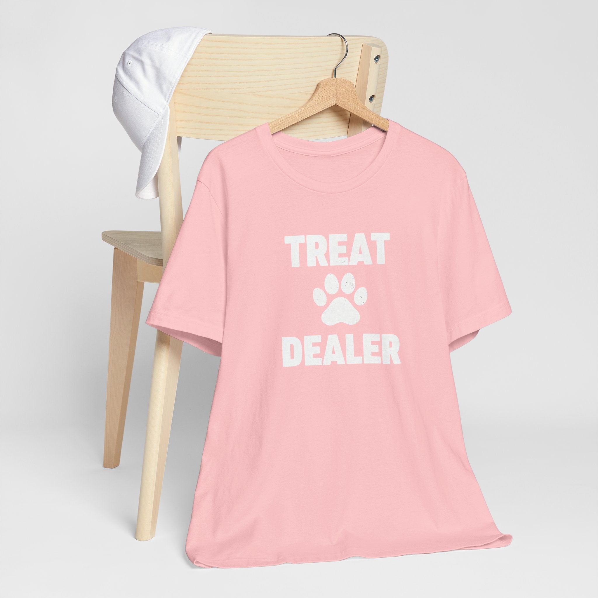 Treat Dealer T-Shirt — Funny Paw Print Tee for Dog Lovers