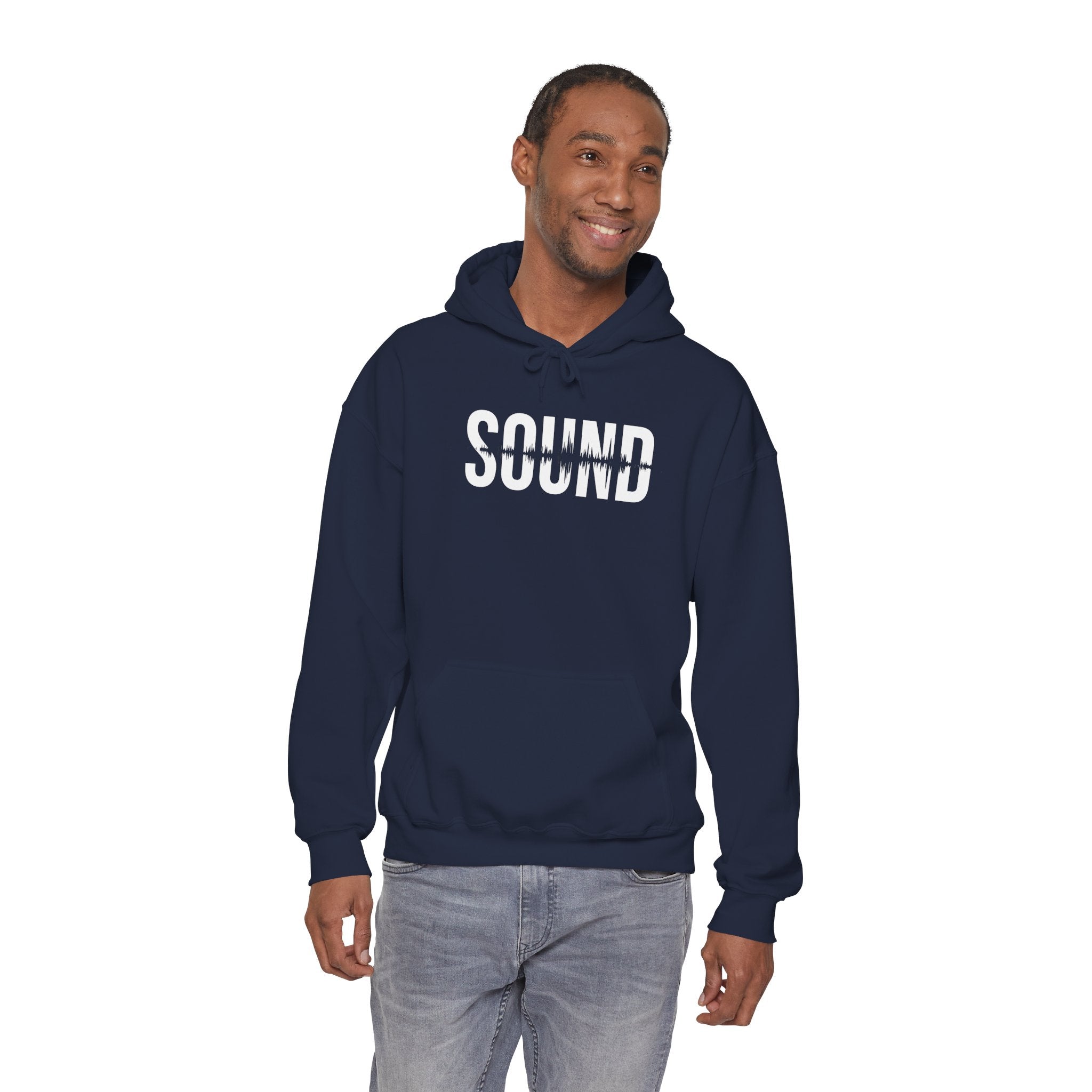 Sound Hoodie for Music Lovers - Cozy Unisex Heavy Blend Sweatshirt