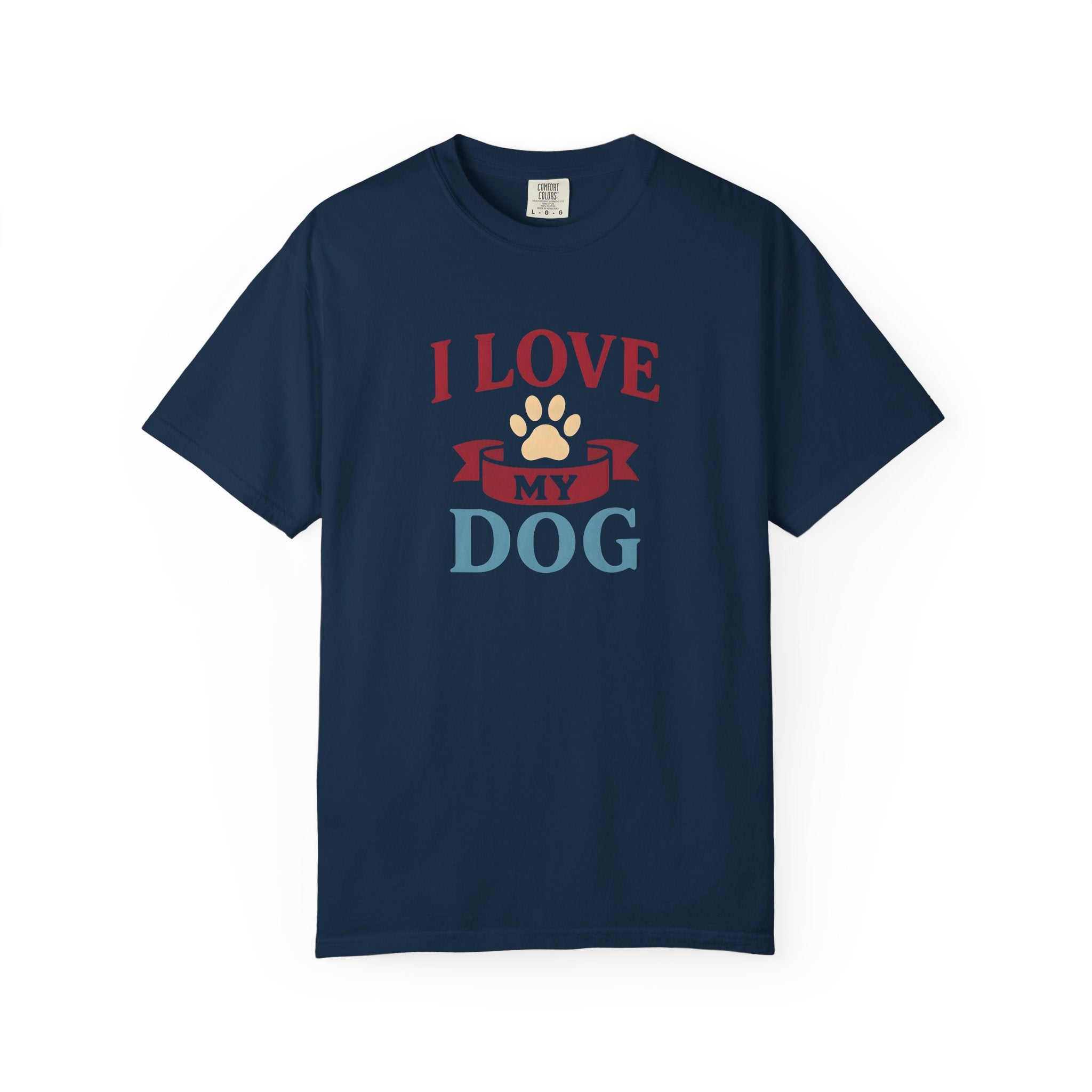 Dog Lover Unisex T-Shirt - I Love My Dog, Cute Pet Apparel, Gift for Dog Owners, Animal Lover Tee, Casual Everyday Style