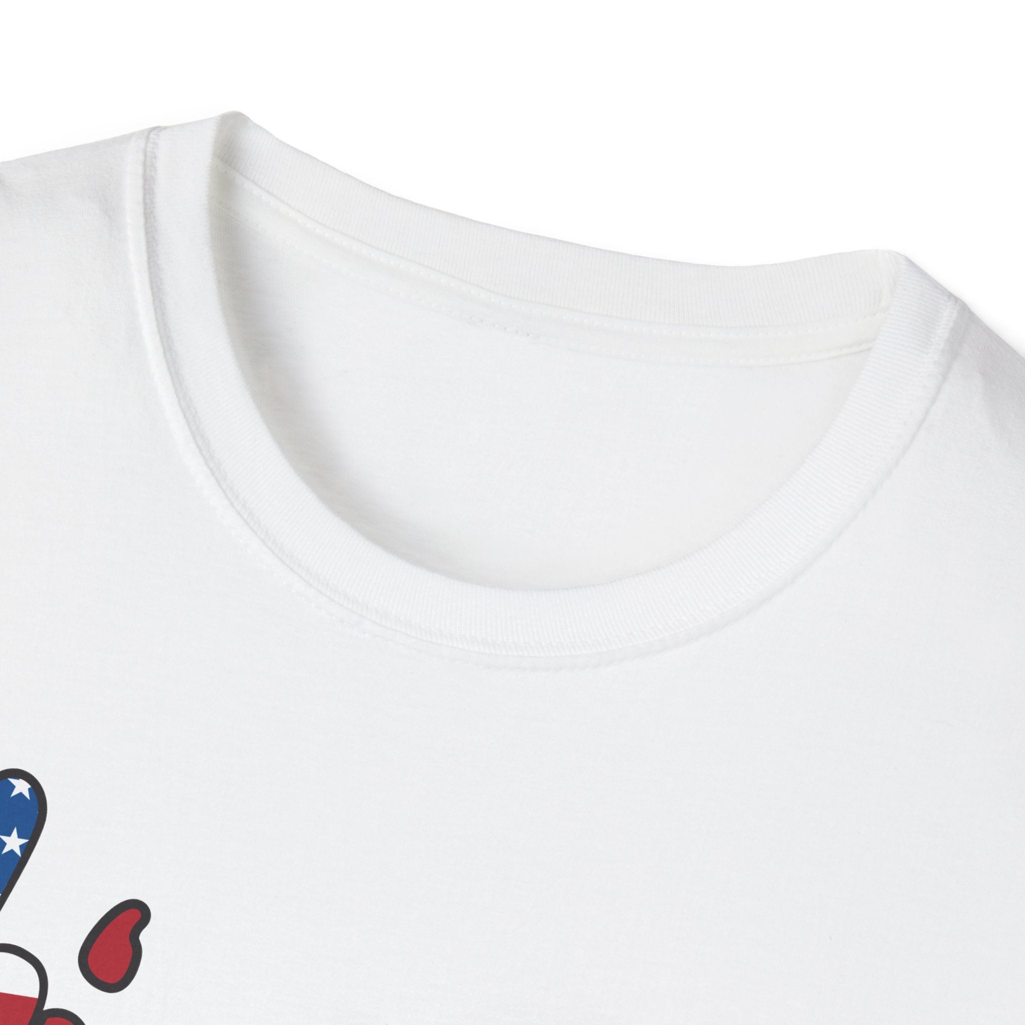 Patriotic Peace T-Shirt for Unisex, Casual Wear, Independence Day Gift, Summer Style, Comfortable Tee