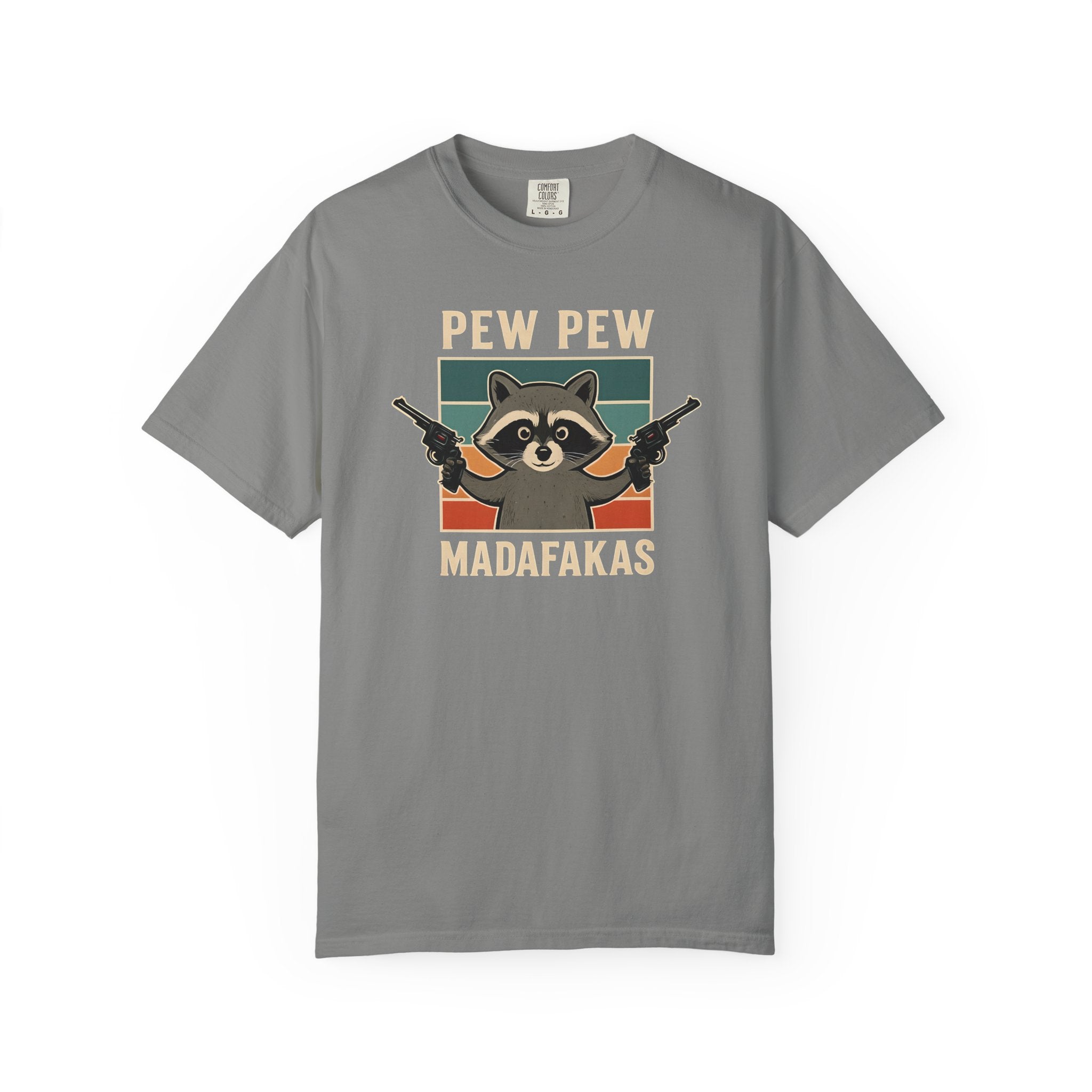 Pew Pew MafaFakas T-Shirt - Fun Unisex Garment-Dyed Tee