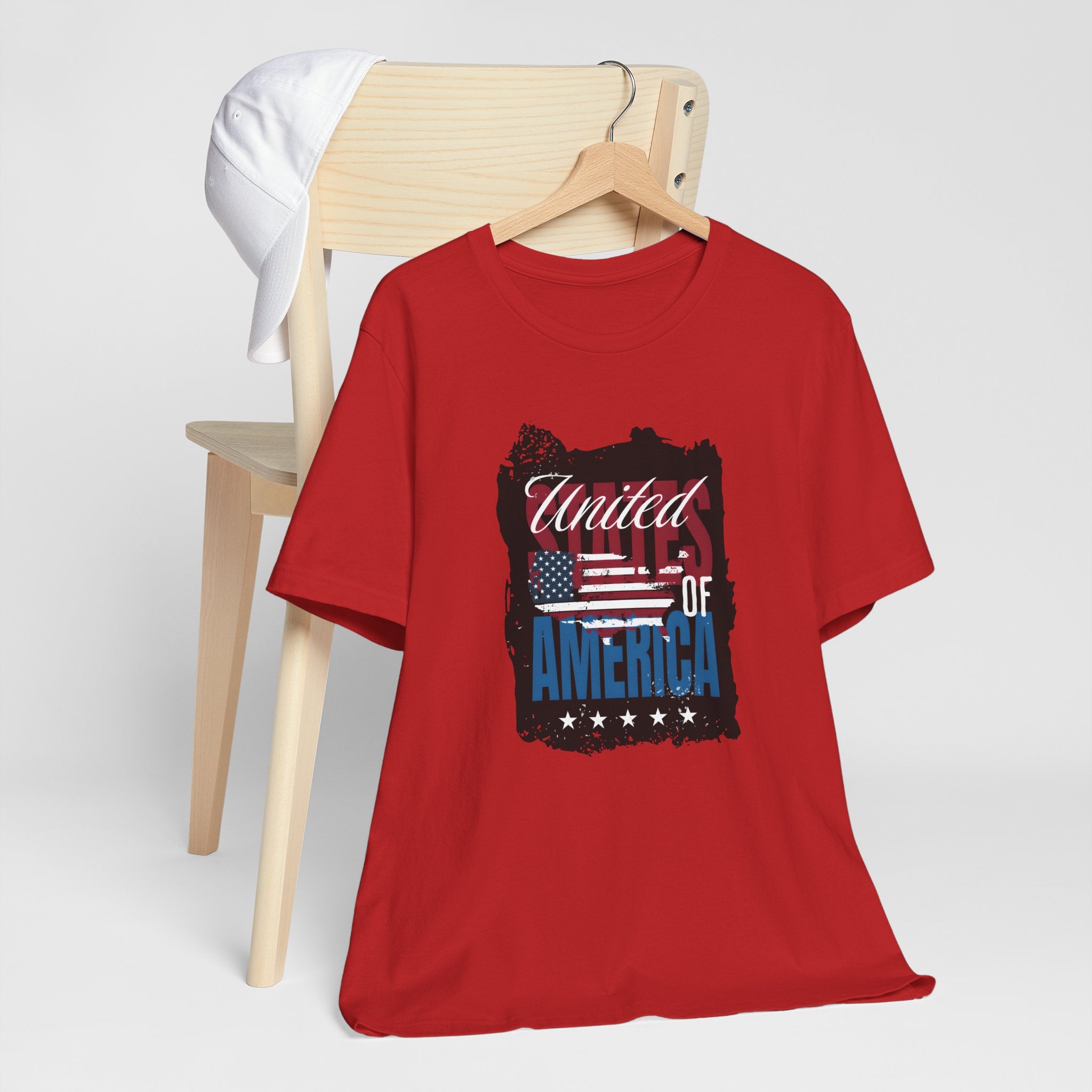 United of America Flag T-Shirt — Patriotic USA Graphic Tee