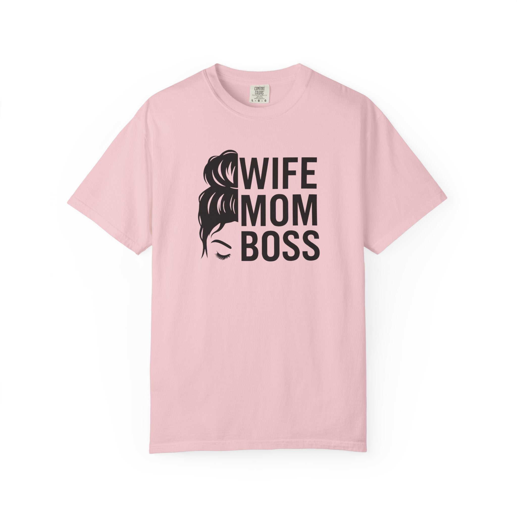 Wife Mom Boss T-Shirt, Unisex Tee for Moms, Gift for New Moms, Casual Outfit, Mother's Day Gift