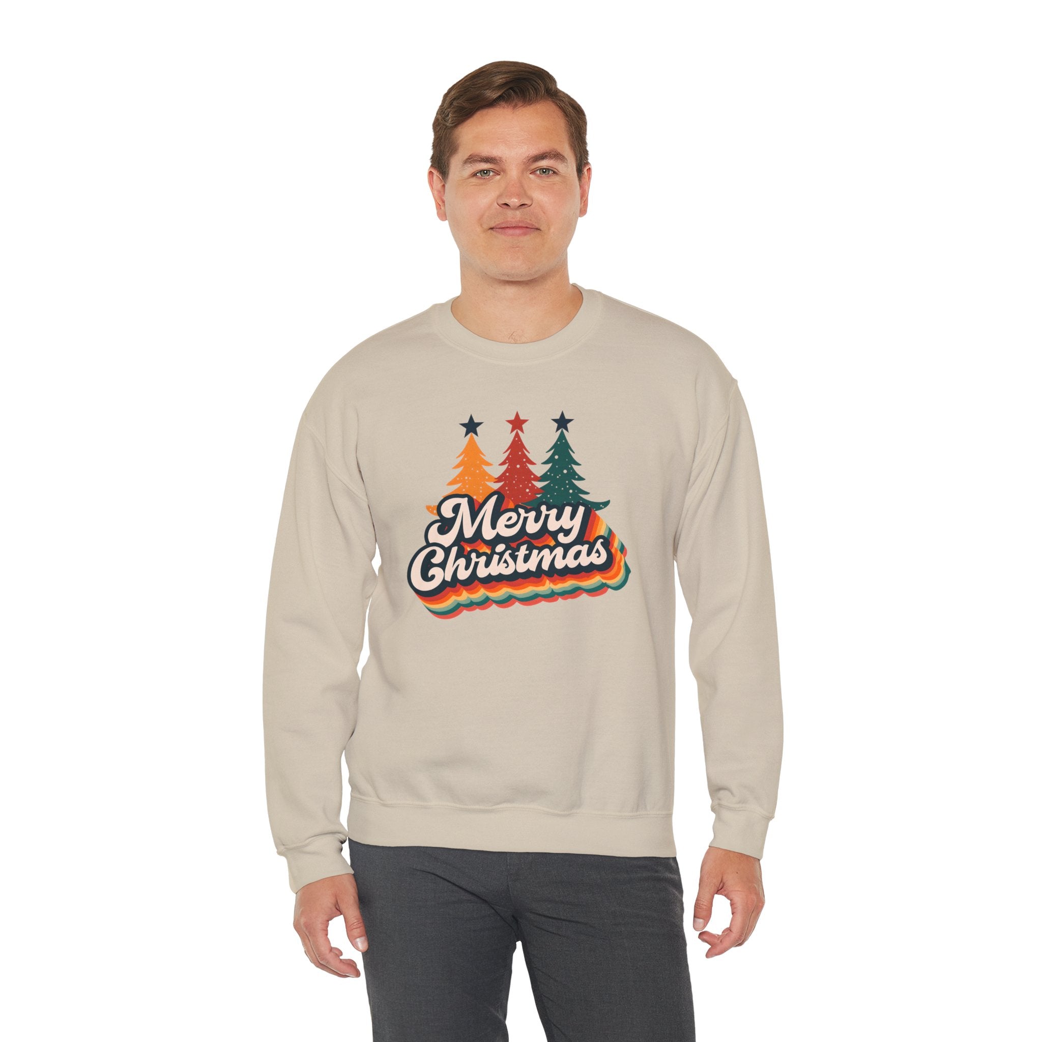 Merry Christmas Sweatshirt - Unisex Heavy Blend Crewneck