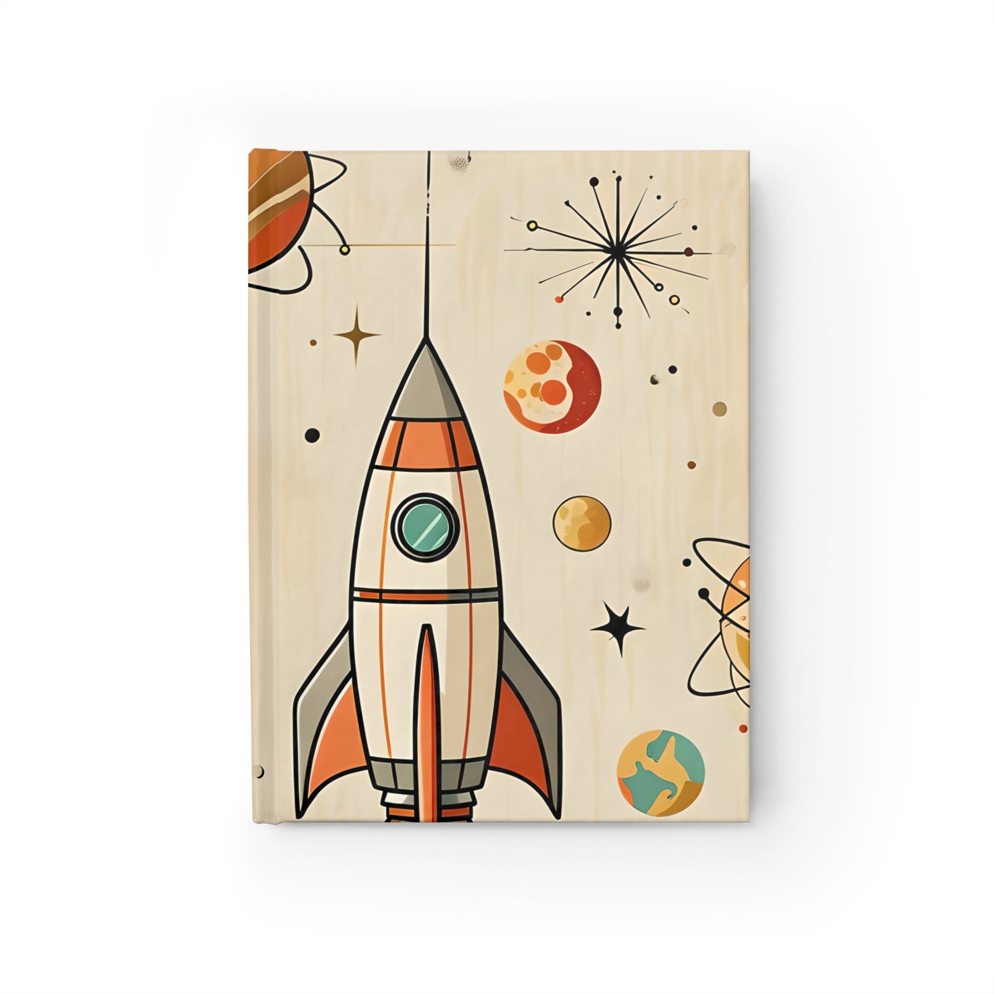 Space-Themed Journal - Adventure Awaits! Perfect for Cat Lovers, Gift for Kids, Astronaut Dreamers, Note-taking, and Scrapbooking