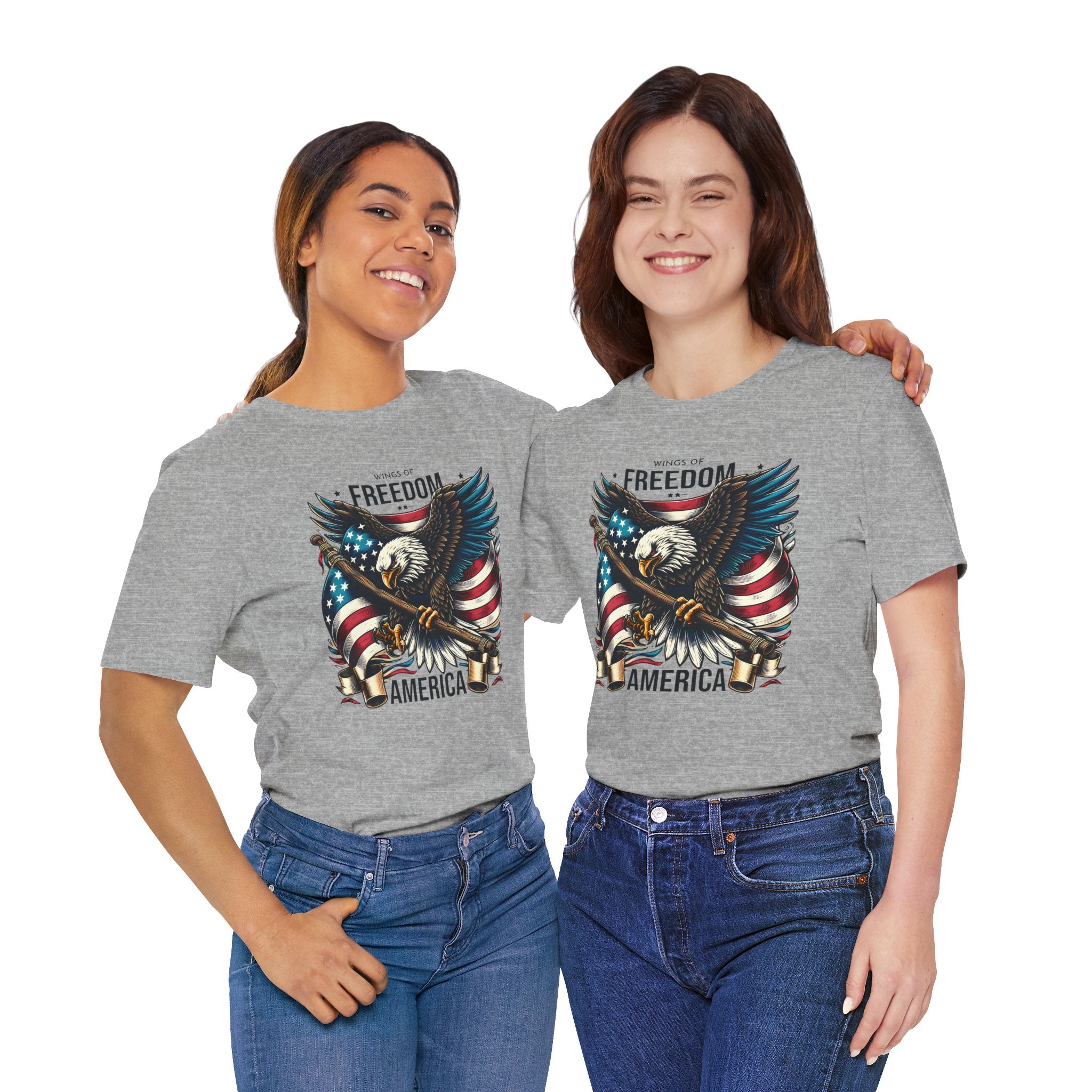 Patriotic Eagle T-Shirt – Freedom America Graphic Tee