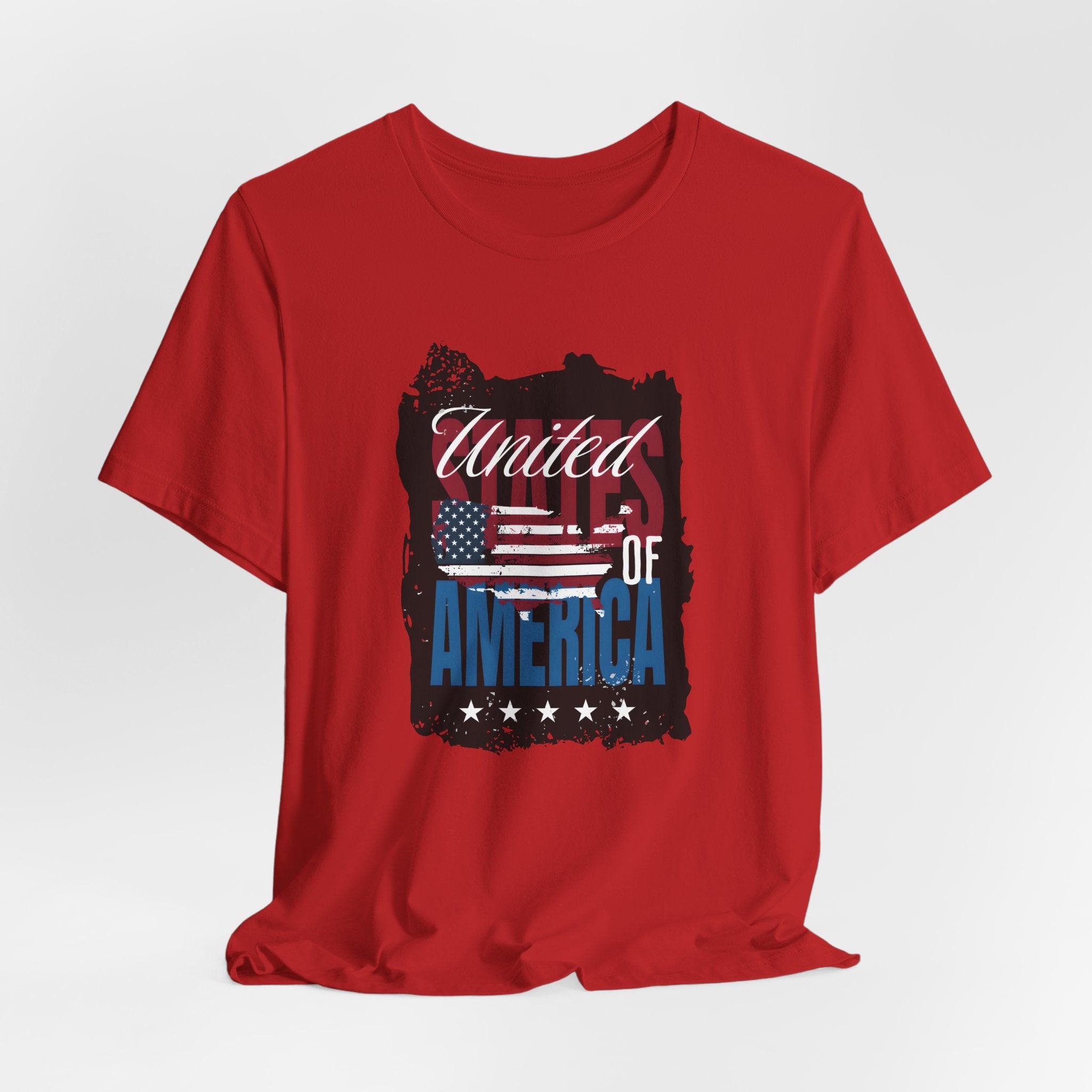 United of America Flag T-Shirt — Patriotic USA Graphic Tee