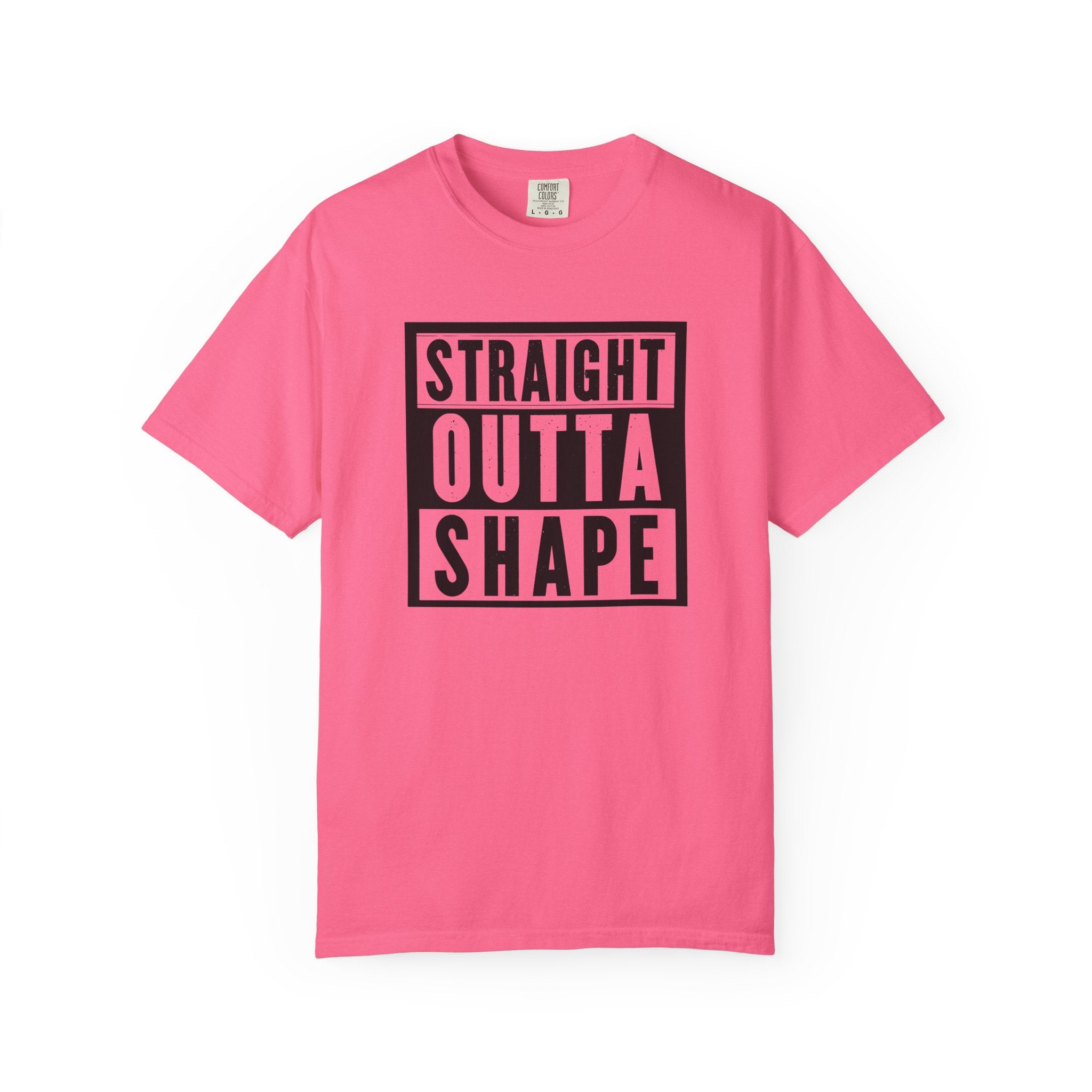 Shape Distorted Unisex Garment-Dyed T-shirt