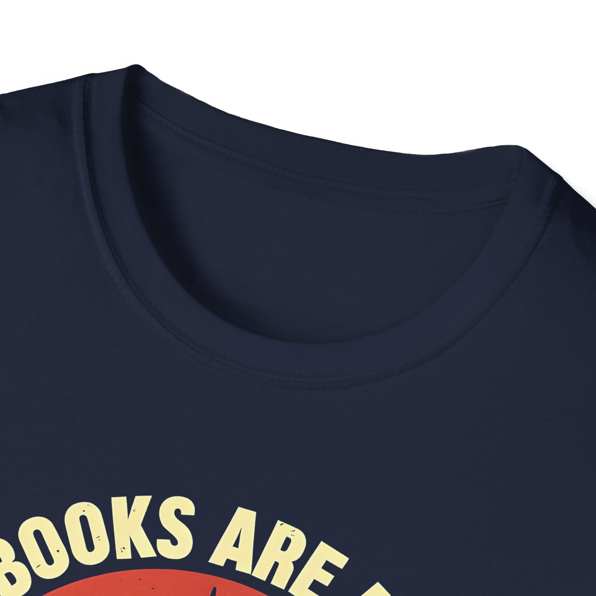 Books Are My Favorite Time Machines Unisex Softstyle T-Shirt