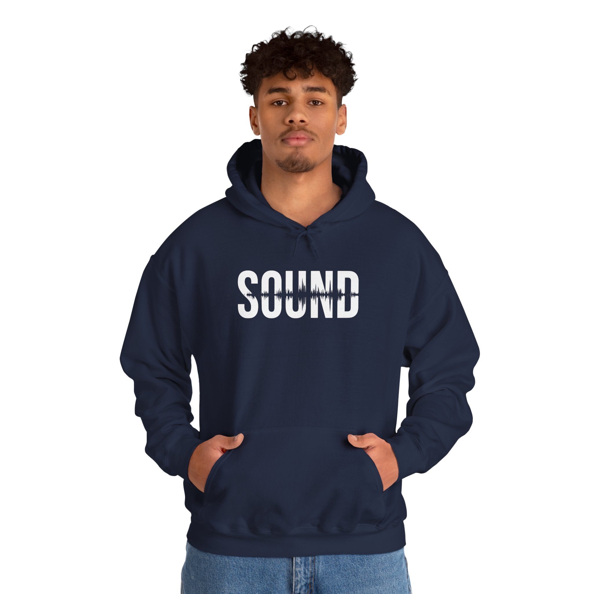 Sound Hoodie for Music Lovers - Cozy Unisex Heavy Blend Sweatshirt