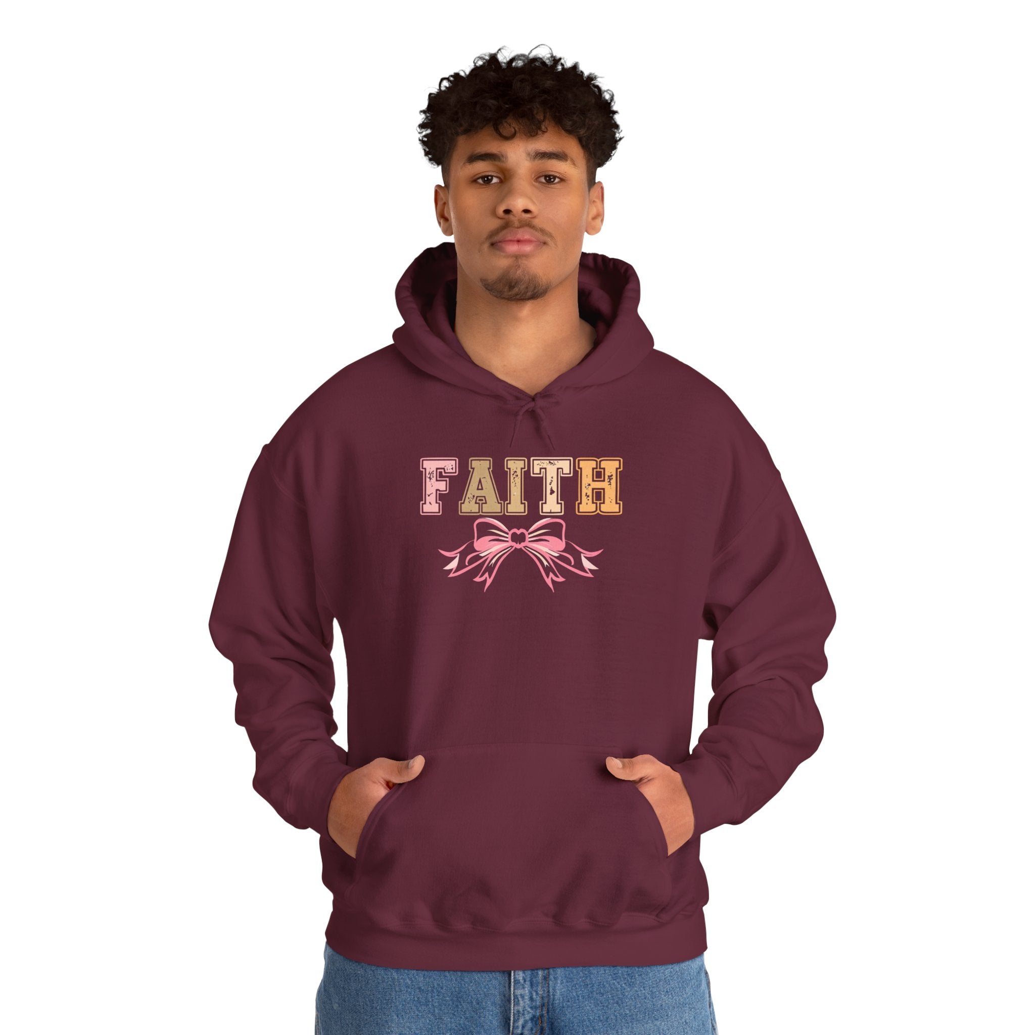 Faith-Inspired Unisex Hoodie – Cozy Spiritual Gift for Her, Everyday Wear, Faith Sweatshirt, Christian Apparel, Inspirational Gift