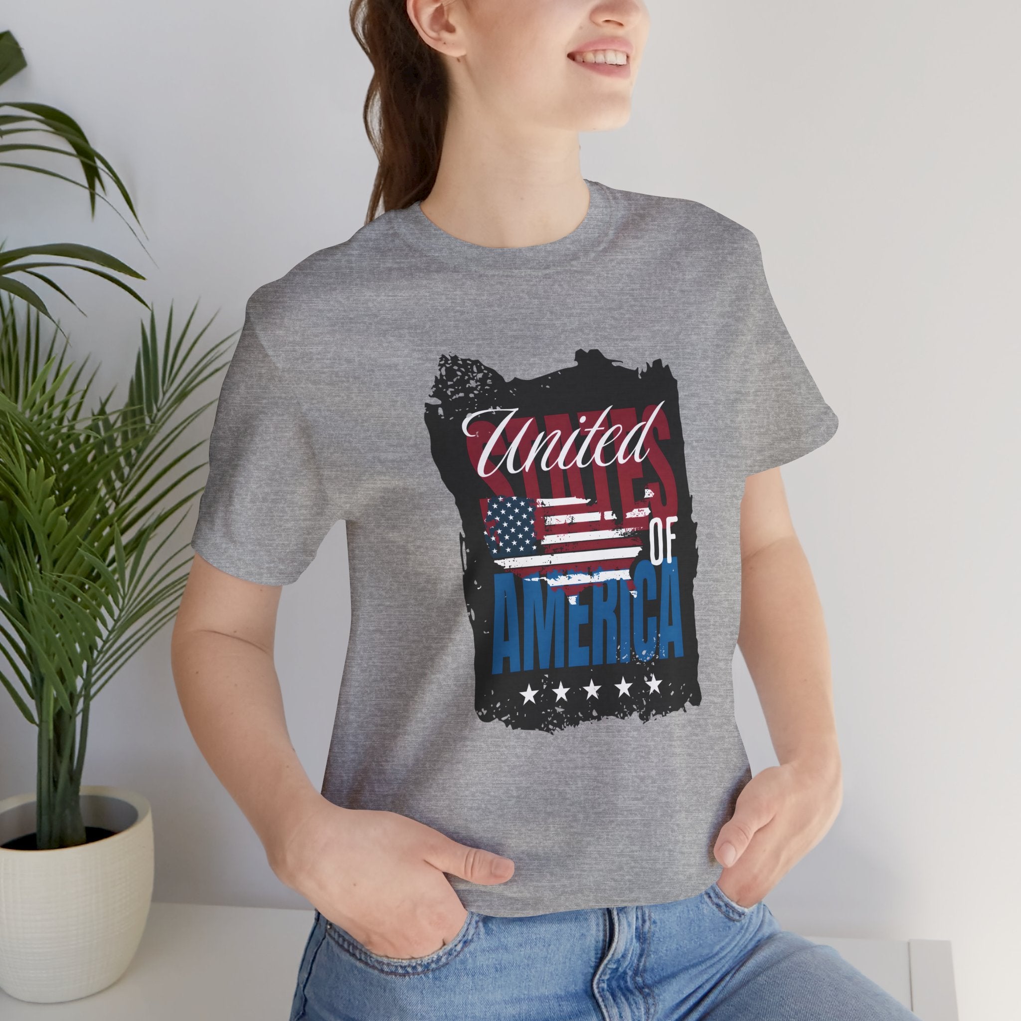 United of America Flag T-Shirt — Patriotic USA Graphic Tee