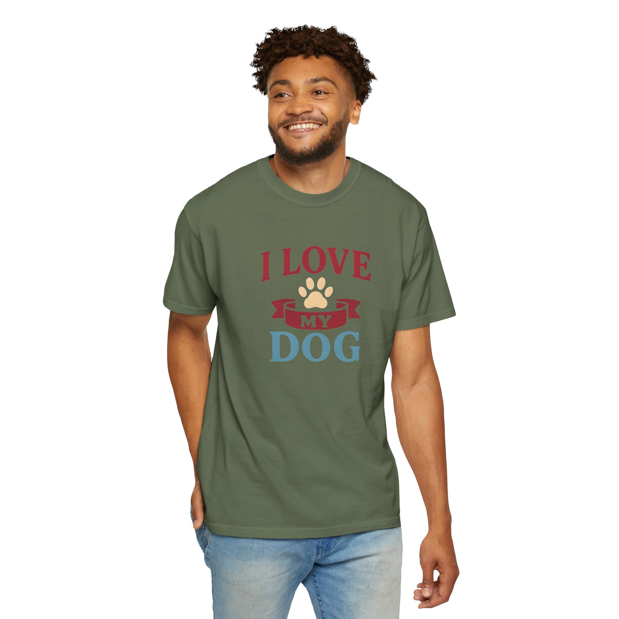 Dog Lover Unisex T-Shirt - I Love My Dog, Cute Pet Apparel, Gift for Dog Owners, Animal Lover Tee, Casual Everyday Style