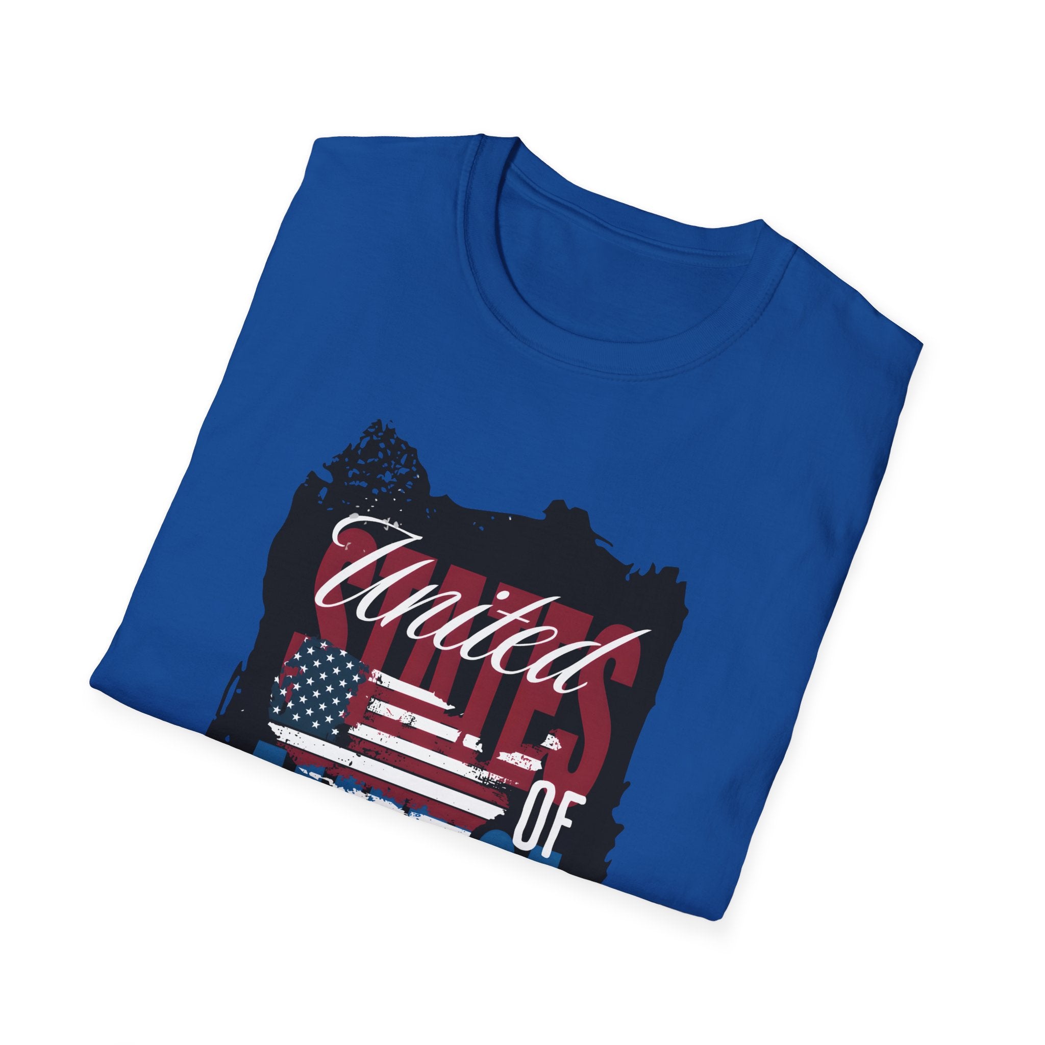 United We Stand T-Shirt — American Flag "United of America" Patriotic Tee for 4th of July