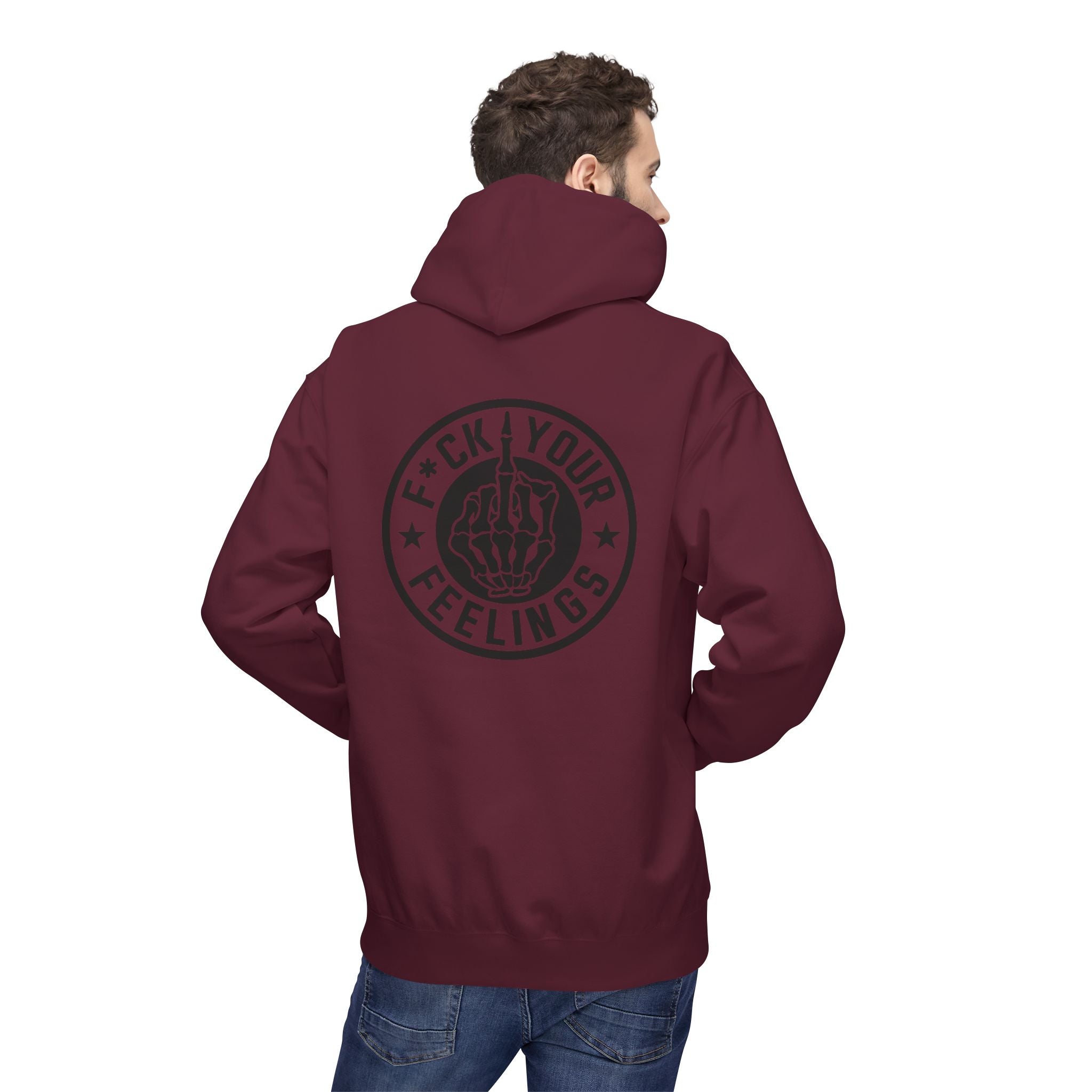 Unisex F*ck Your Feelings Hoodie - Bold Statement Fleece for Everyday Comfort