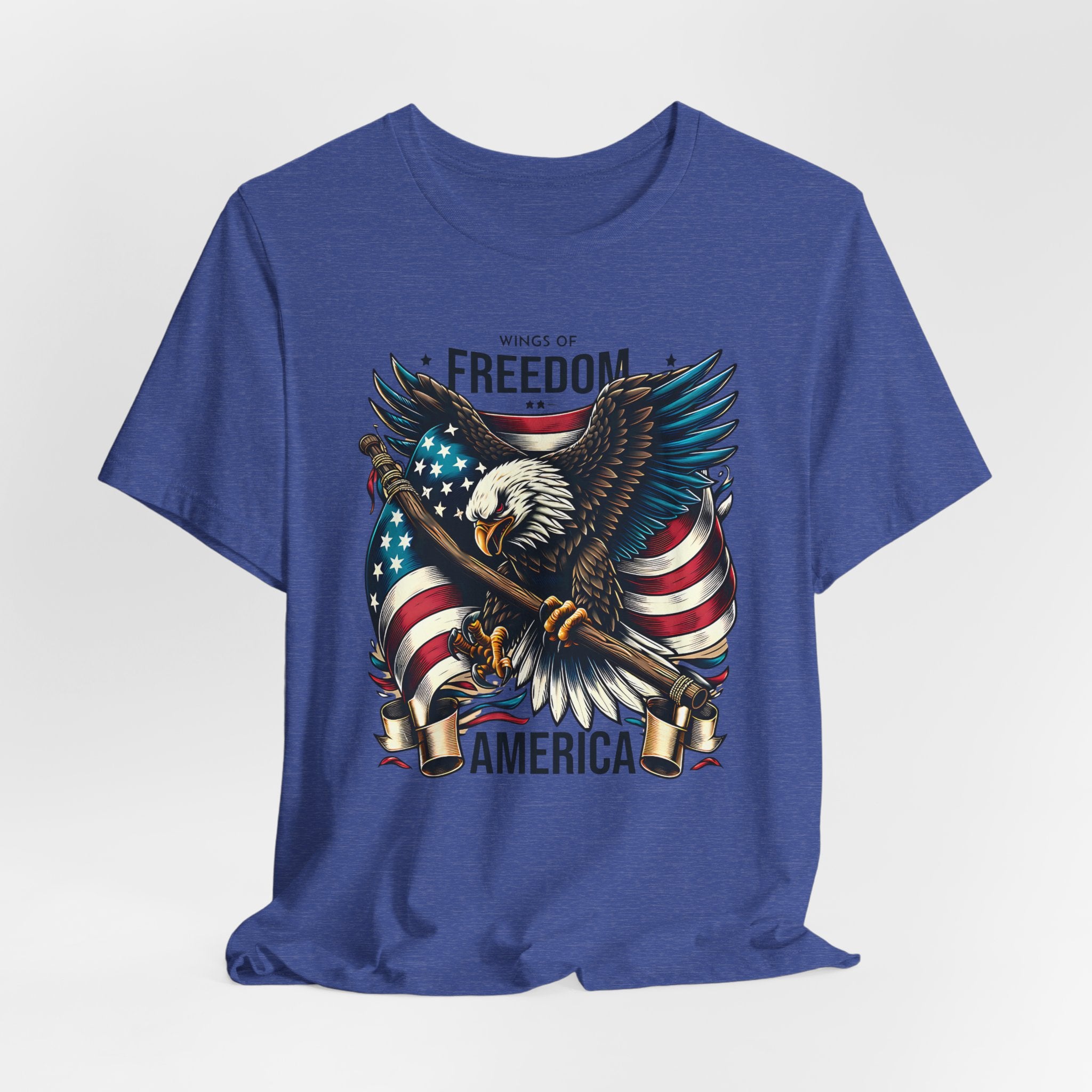 Patriotic Eagle T-Shirt – Freedom America Graphic Tee