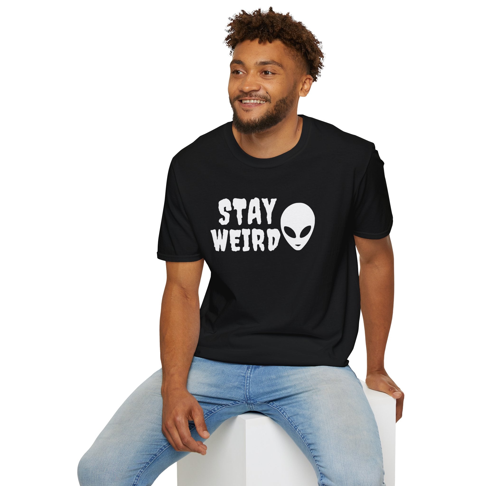 Stay Weird Unisex Softstyle T-Shirt