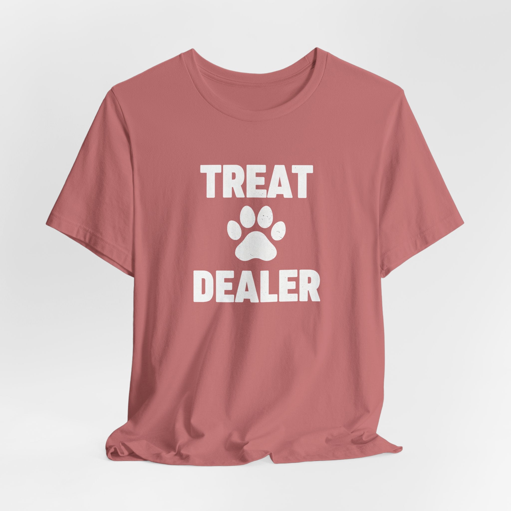 Treat Dealer T-Shirt — Funny Paw Print Tee for Dog Lovers