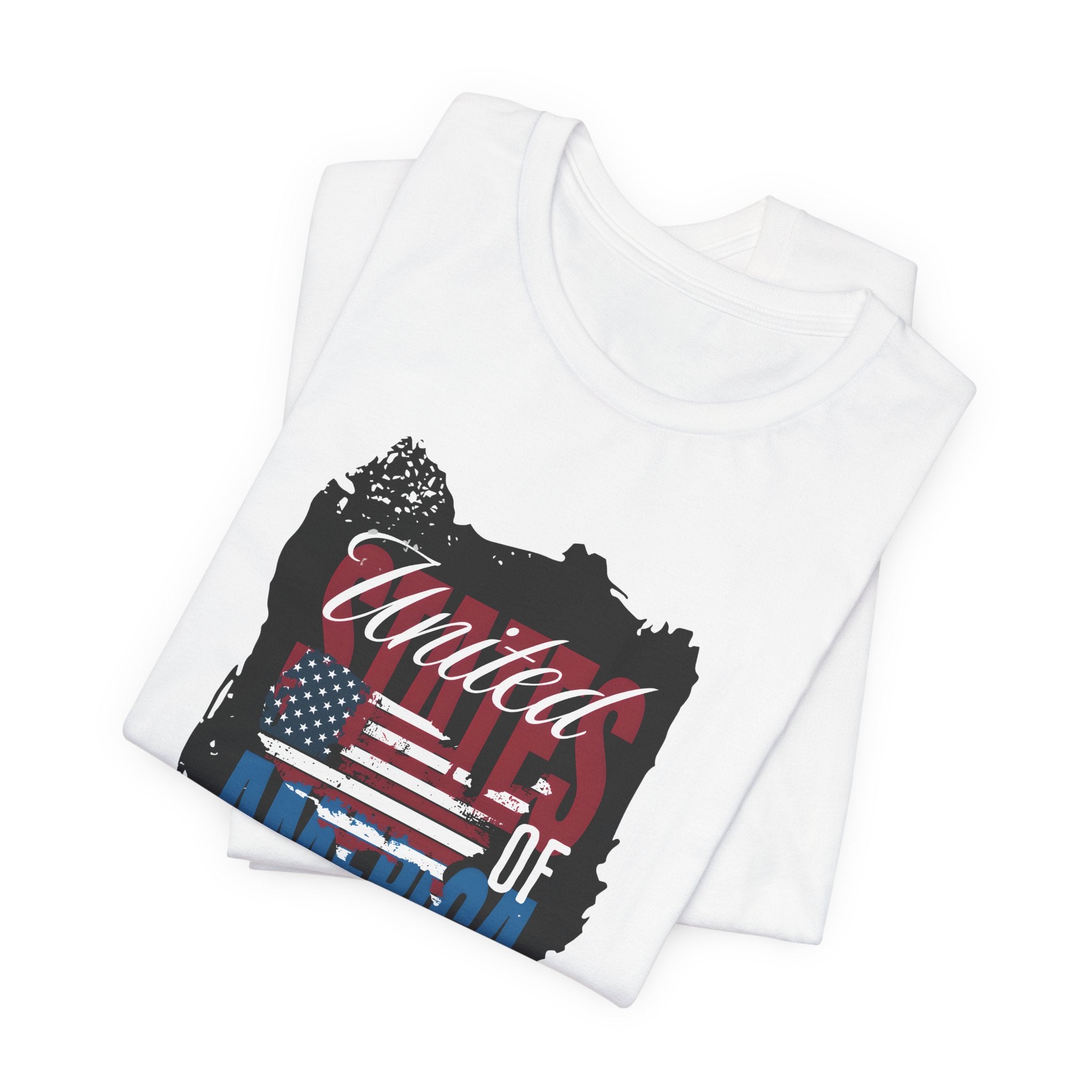 United of America Flag T-Shirt — Patriotic USA Graphic Tee
