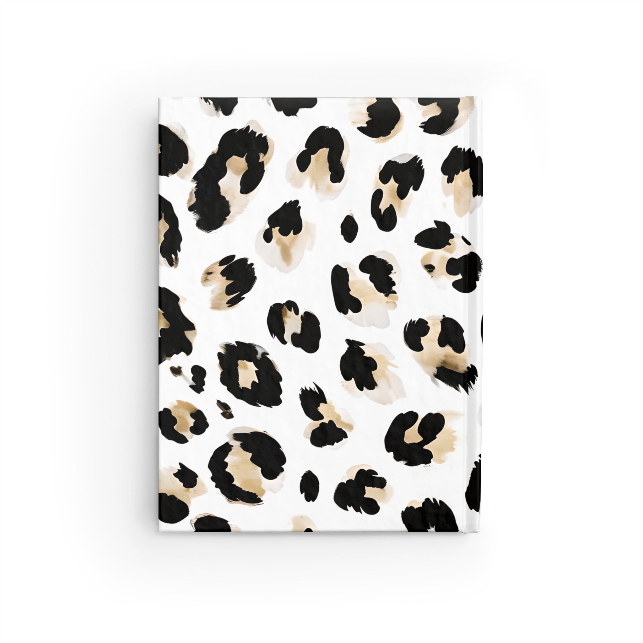 Chic Leopard Print Journal - Stylish Notebook for Writing, Gift for Her, Animal Print Diary, Inspirational Journal
