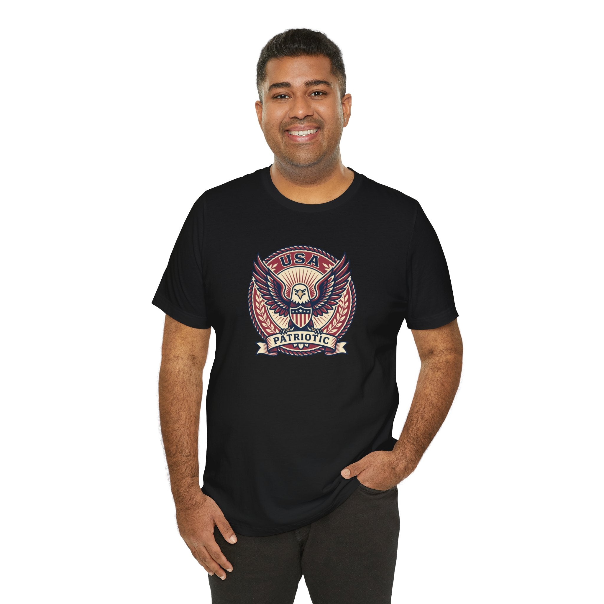Patriotic USA Eagle Tee — "USA Patriotic" Graphic T-Shirt