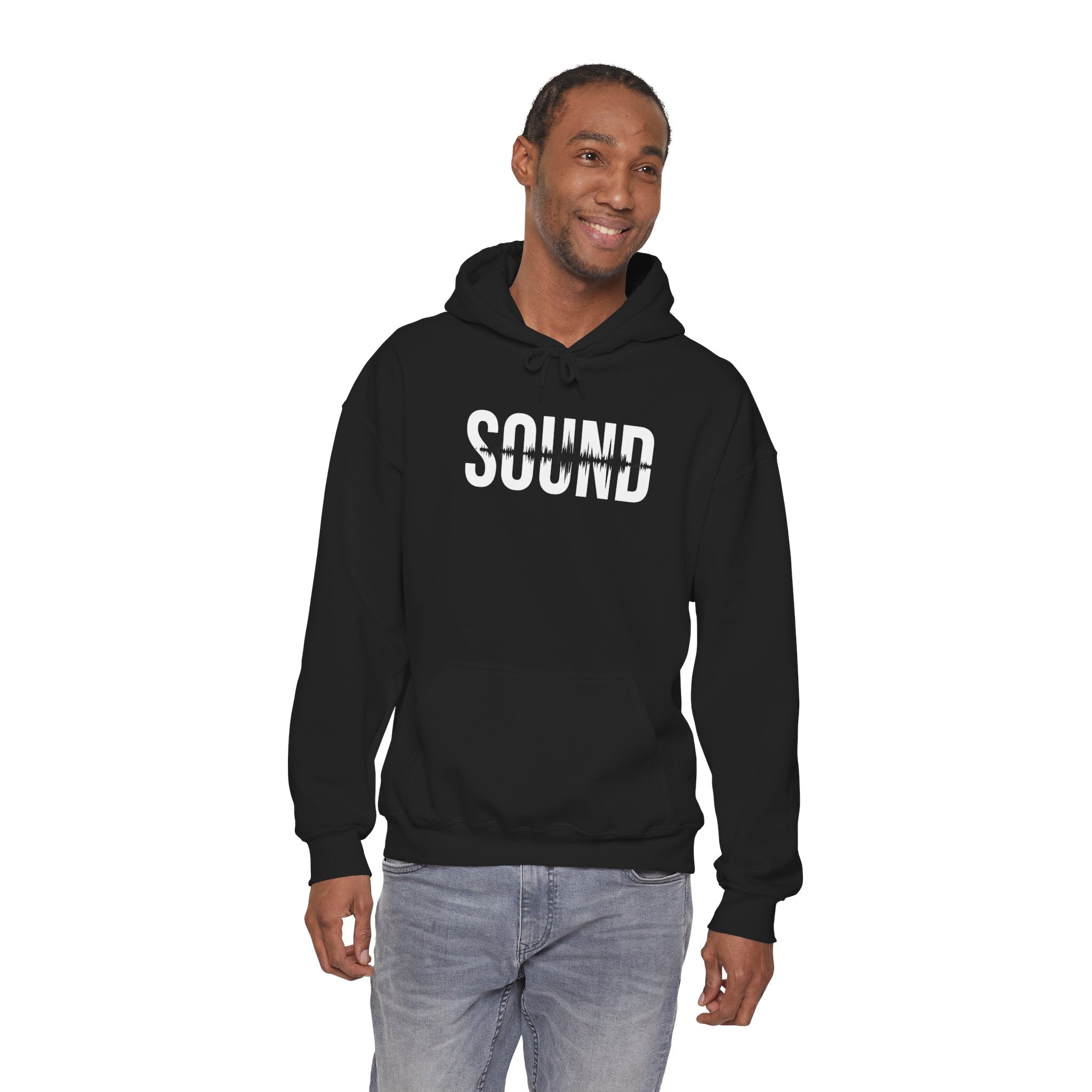 Sound Hoodie for Music Lovers - Cozy Unisex Heavy Blend Sweatshirt