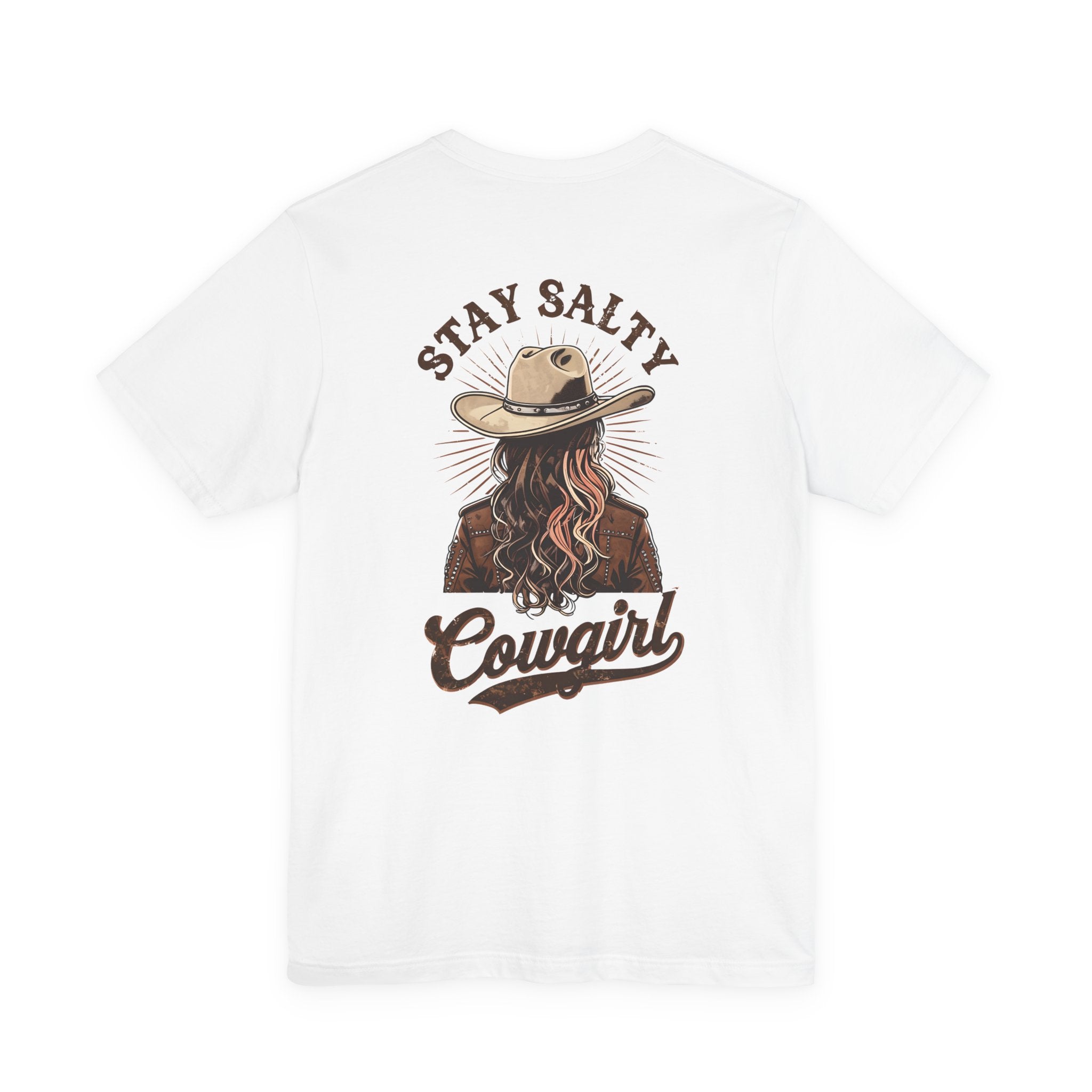 Stay Salty Cowgirl T-Shirt — Western Cowgirl Graphic Tee