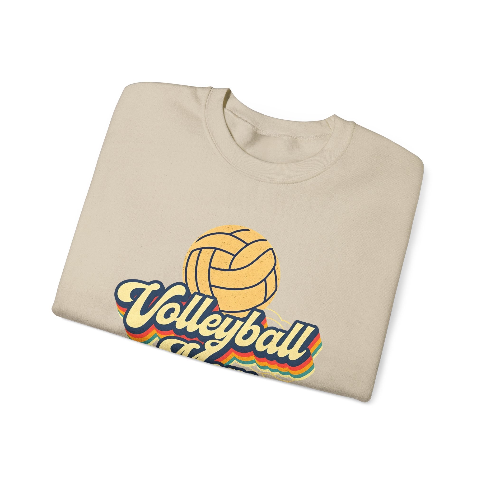 Volleyball Mom Sweatshirt - Cozy Crewneck for Sports Lovers, Gift for Volleyball Moms, Comfortable Athletic Apparel, Perfect for Game [...]