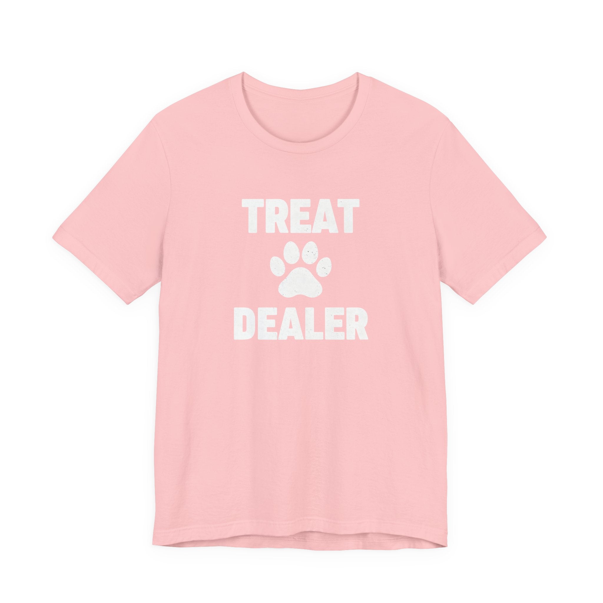 Treat Dealer T-Shirt — Funny Paw Print Tee for Dog Lovers