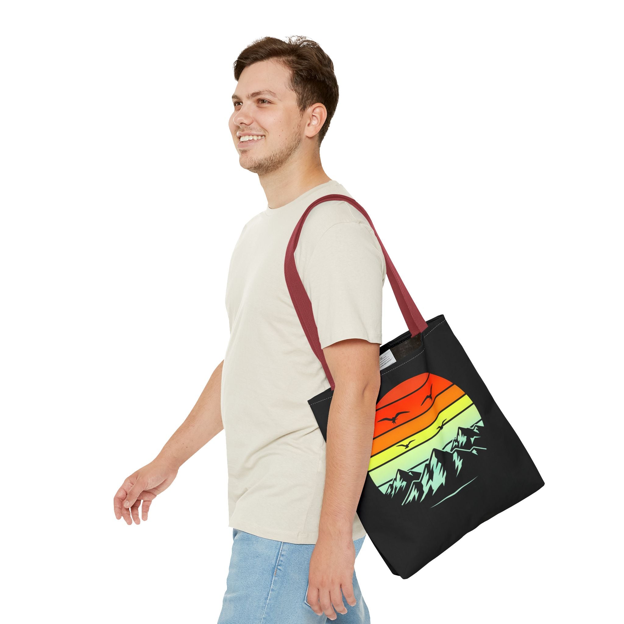 Sunset Mountain Tote Bag