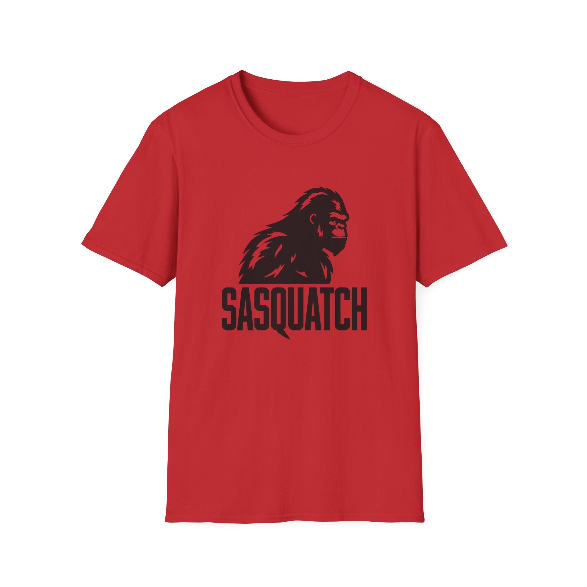 Sasquatch Graphic T-Shirt — Bigfoot Logo Tee for Outdoors & Cryptid Fans