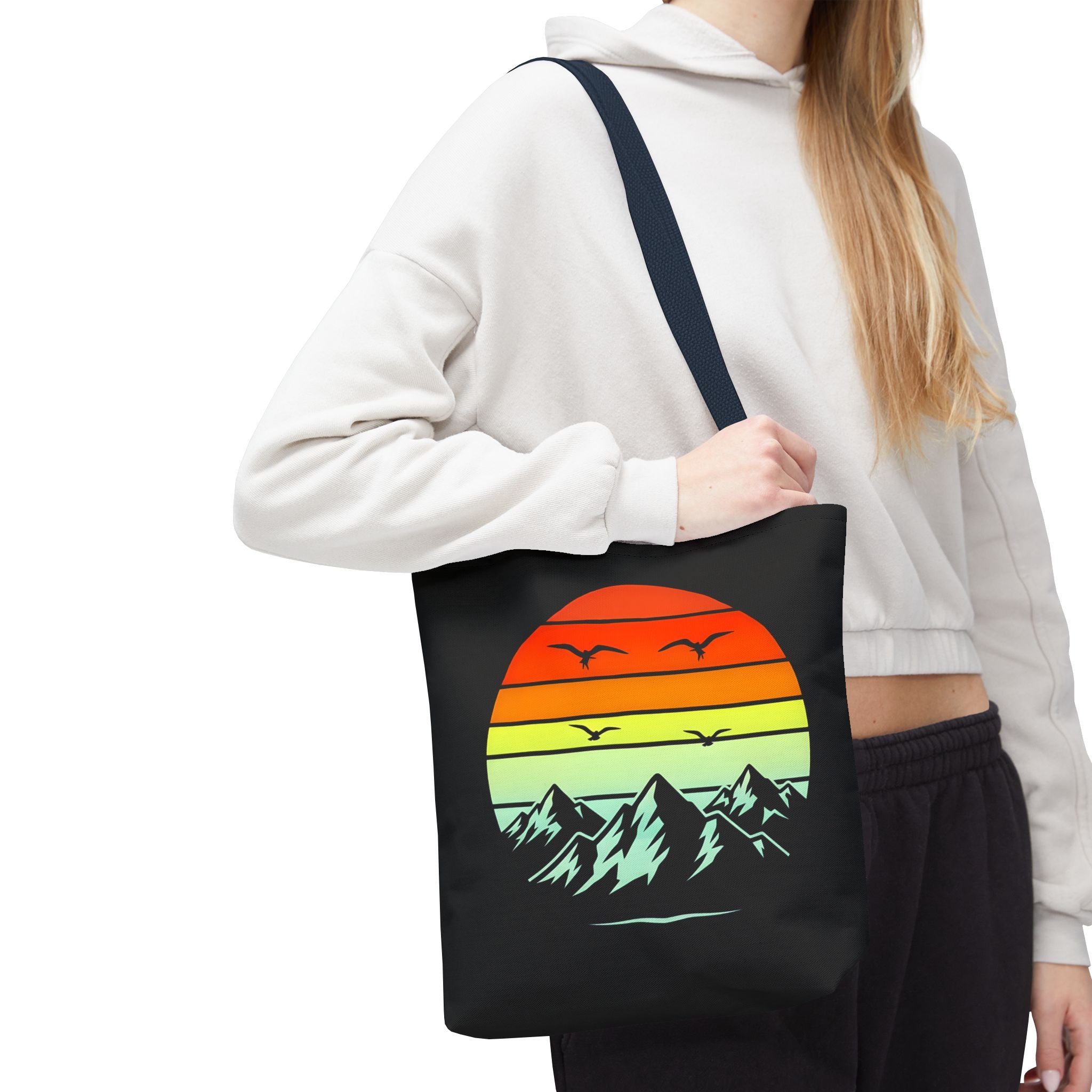 Sunset Mountain Tote Bag