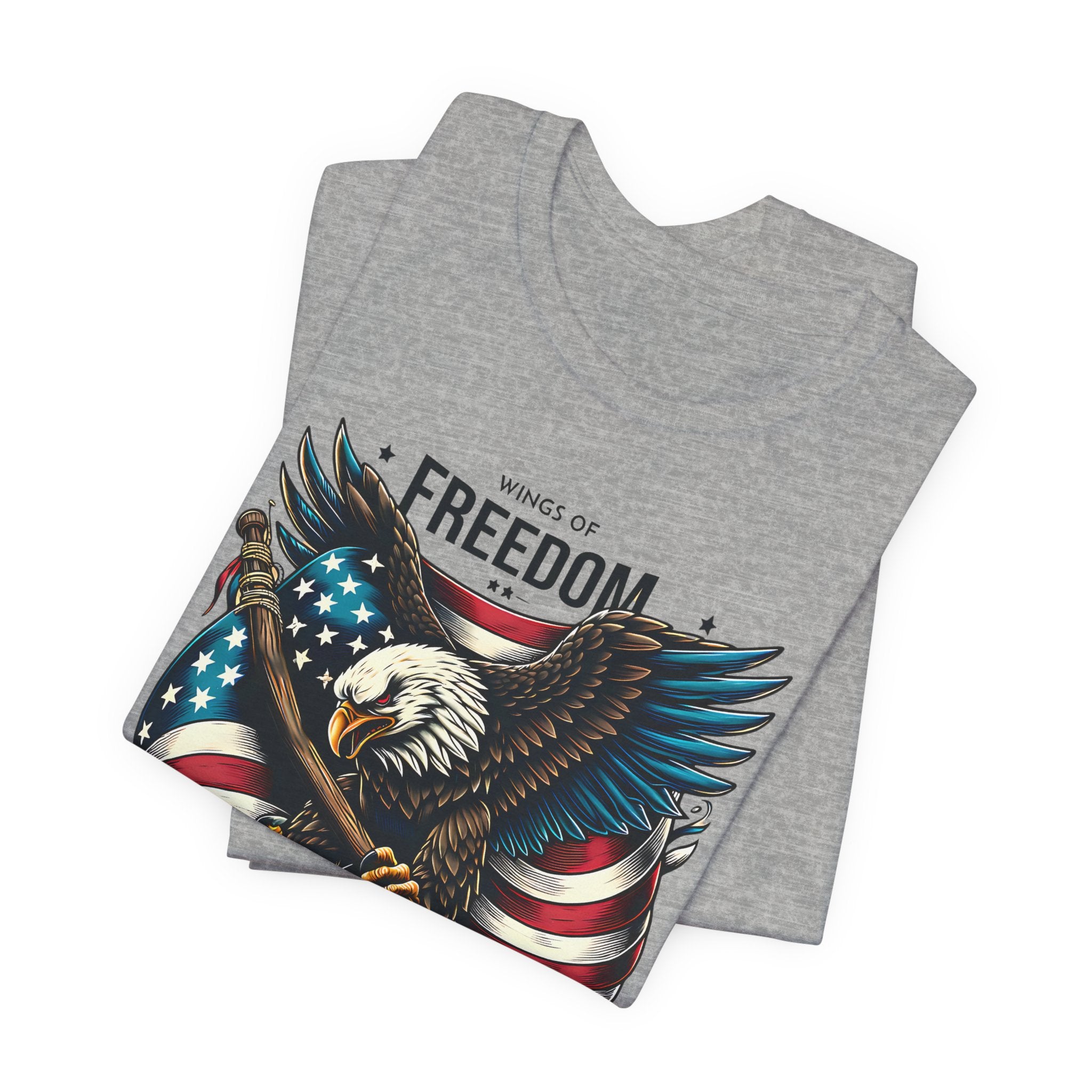 Patriotic Eagle T-Shirt – Freedom America Graphic Tee