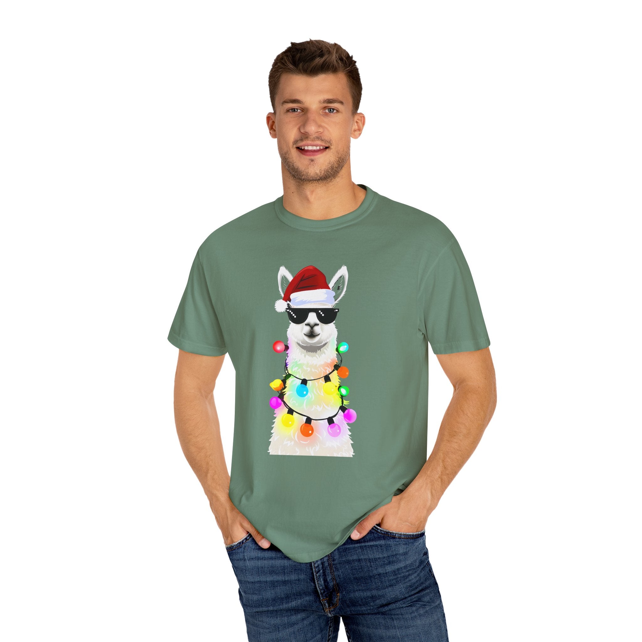 Cool Christmas Llama T-Shirt