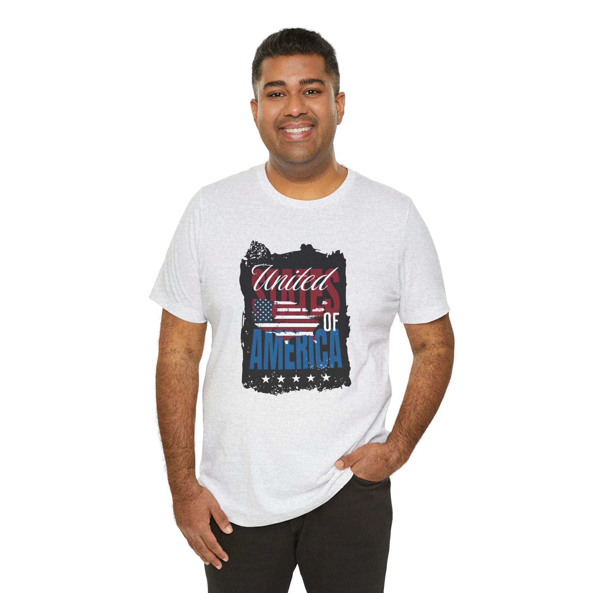 United of America Flag T-Shirt — Patriotic USA Graphic Tee
