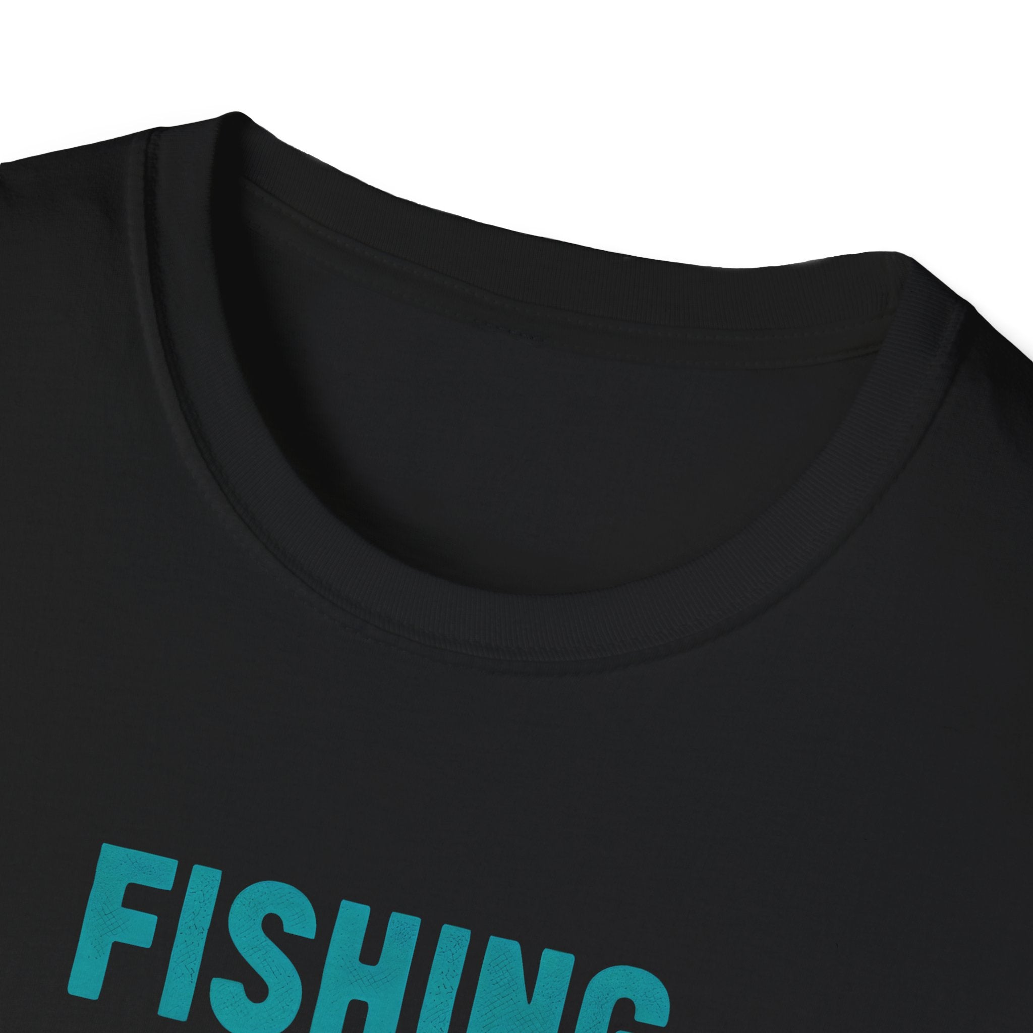 Fishing Age Limit T-Shirt, Unisex Softstyle Tee, Perfect Gift for Fishing Enthusiasts, Summer Apparel, Great for Birthdays, Father’s Day