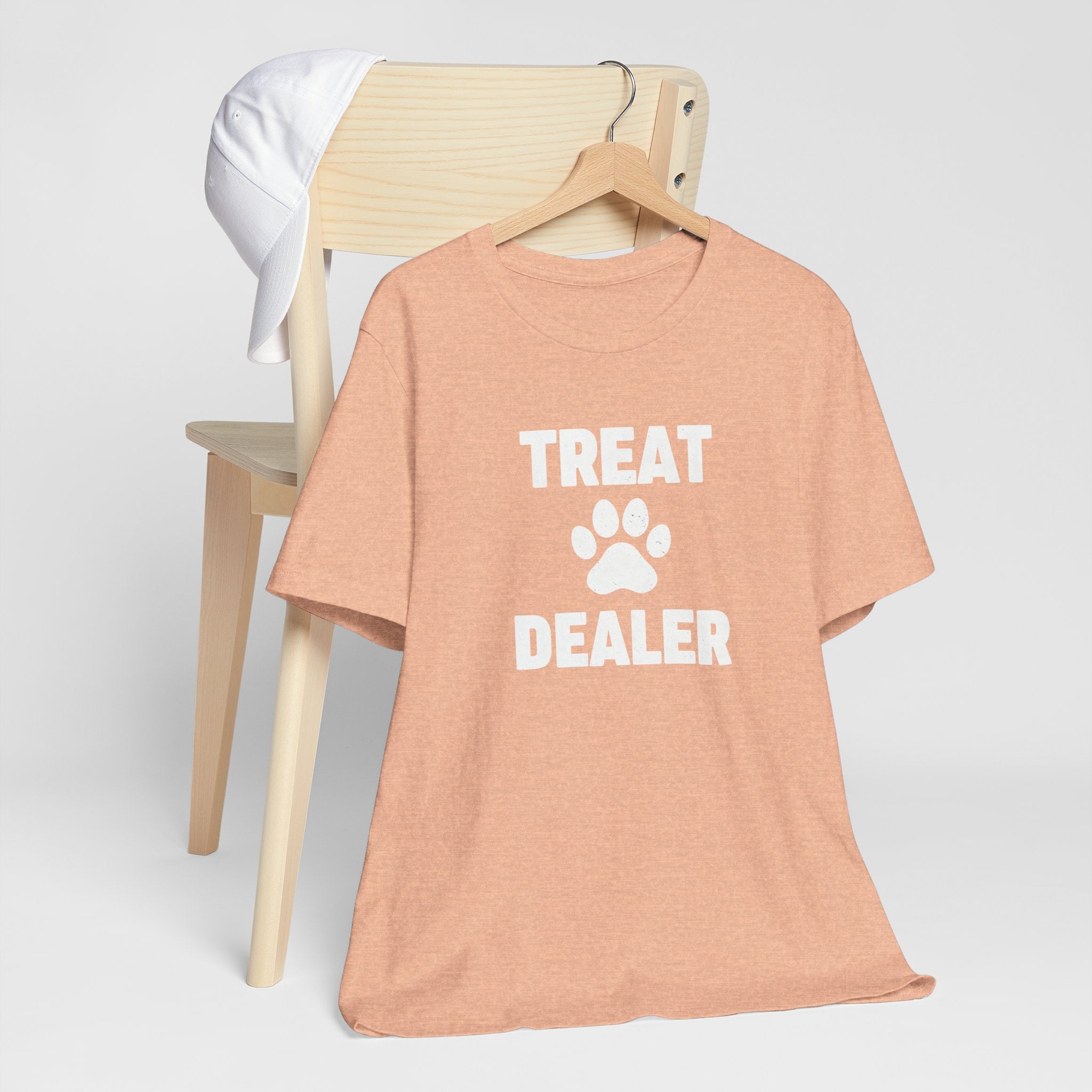 Treat Dealer T-Shirt — Funny Paw Print Tee for Dog Lovers