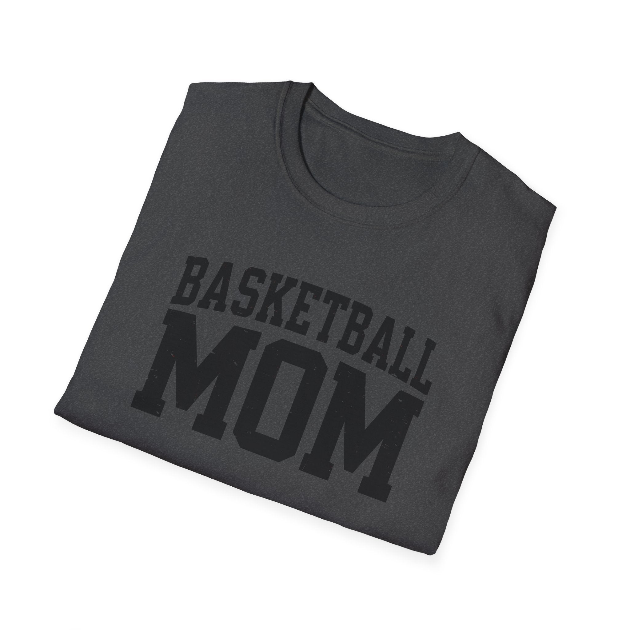 Basketball Mom Unisex Softstyle T-Shirt - Perfect Gift for Sports Enthusiasts