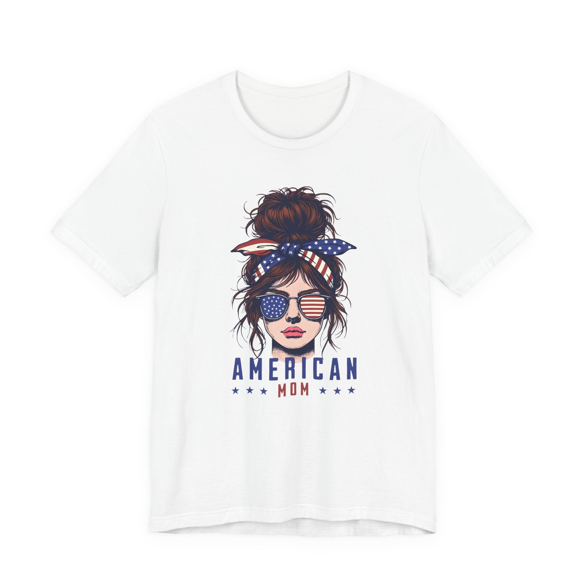 American Mom T-Shirt – Patriotic Mom Graphic Tee