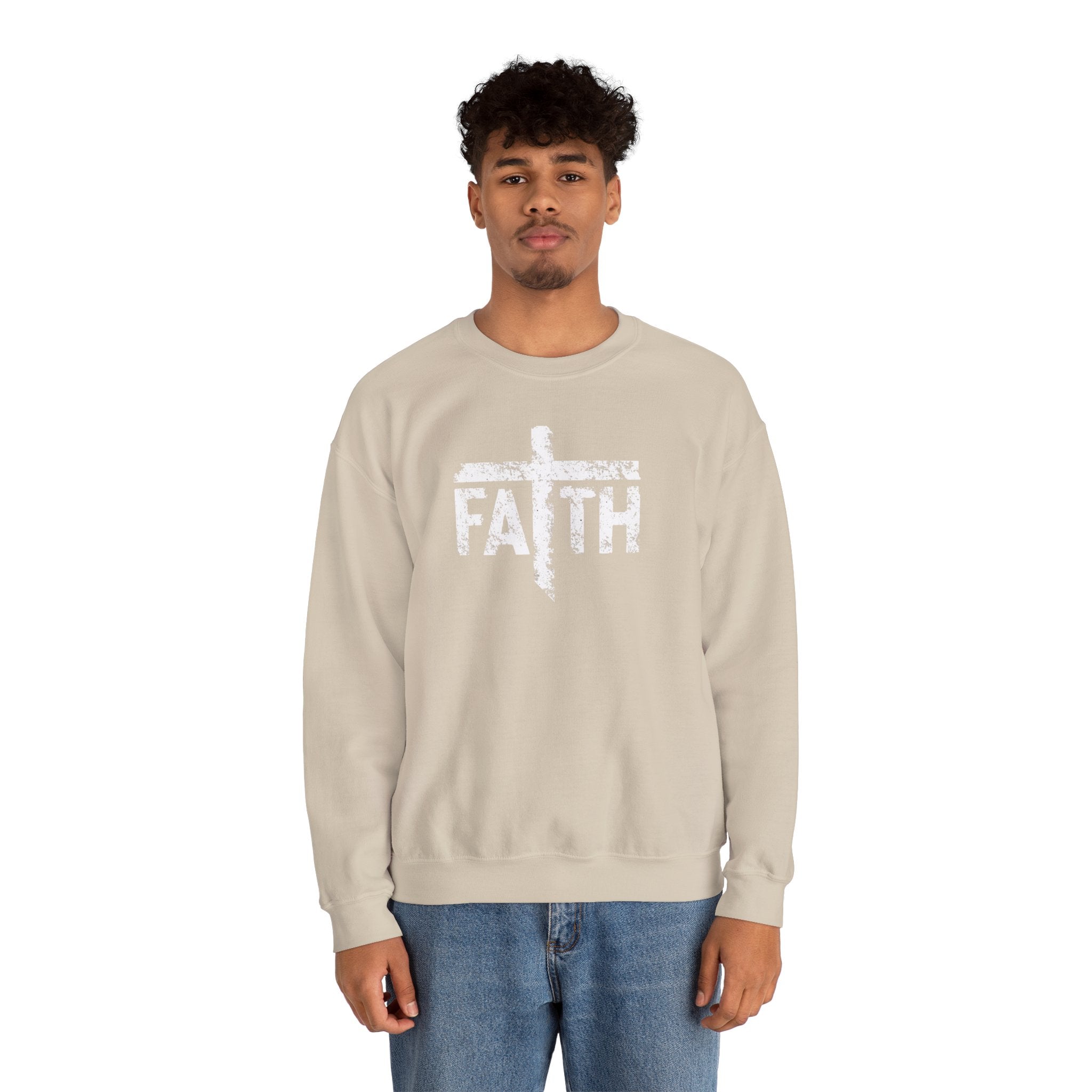 Faith-Inspired Unisex Crewneck Sweatshirt - Cozy Faithful Apparel, Gifts for Believers, Religious Sweatshirt, Christian Comfort Wear, [...]